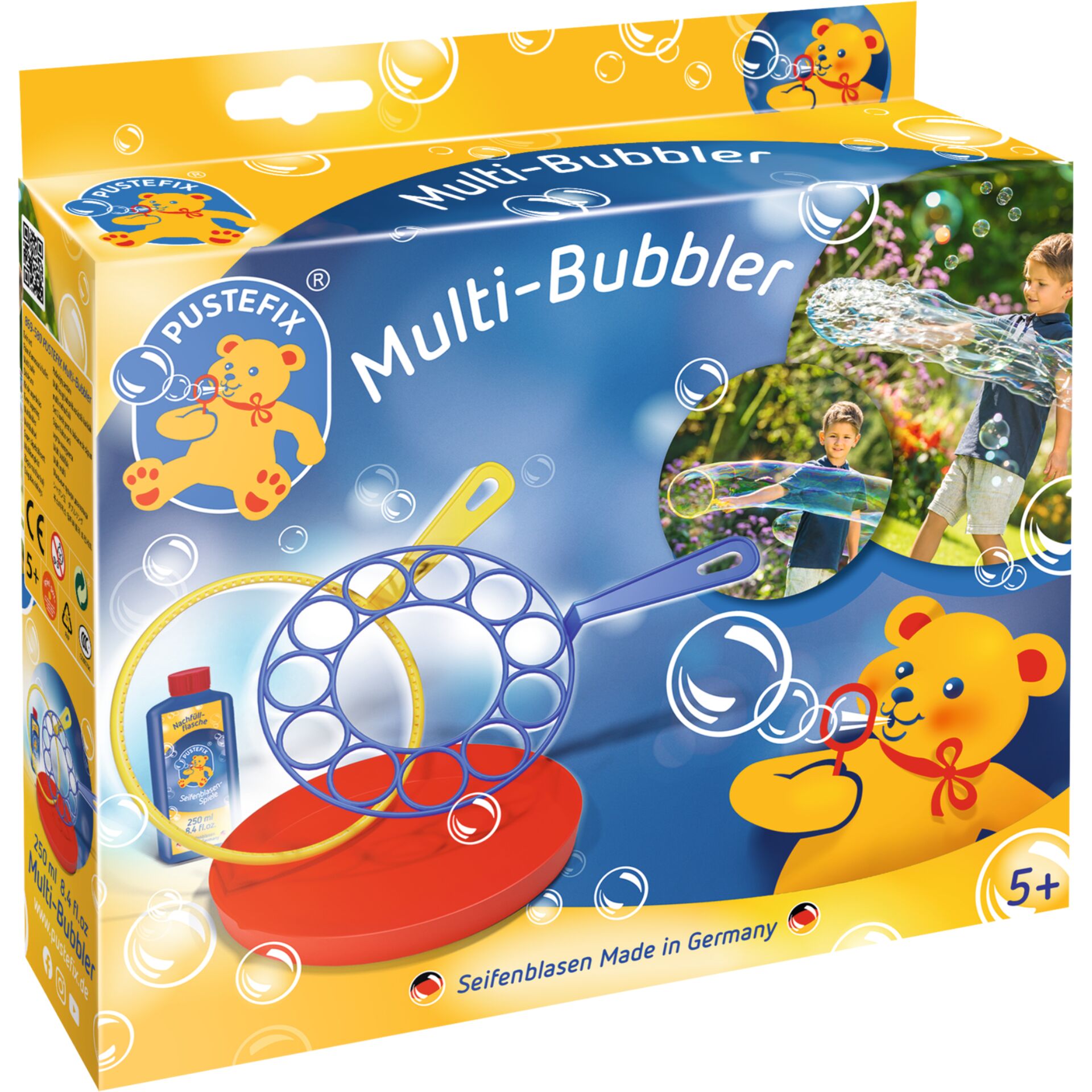Bubble-Spielzeug, Multi-Bubbler, Spieldose?, Ringe?, Made in Germany