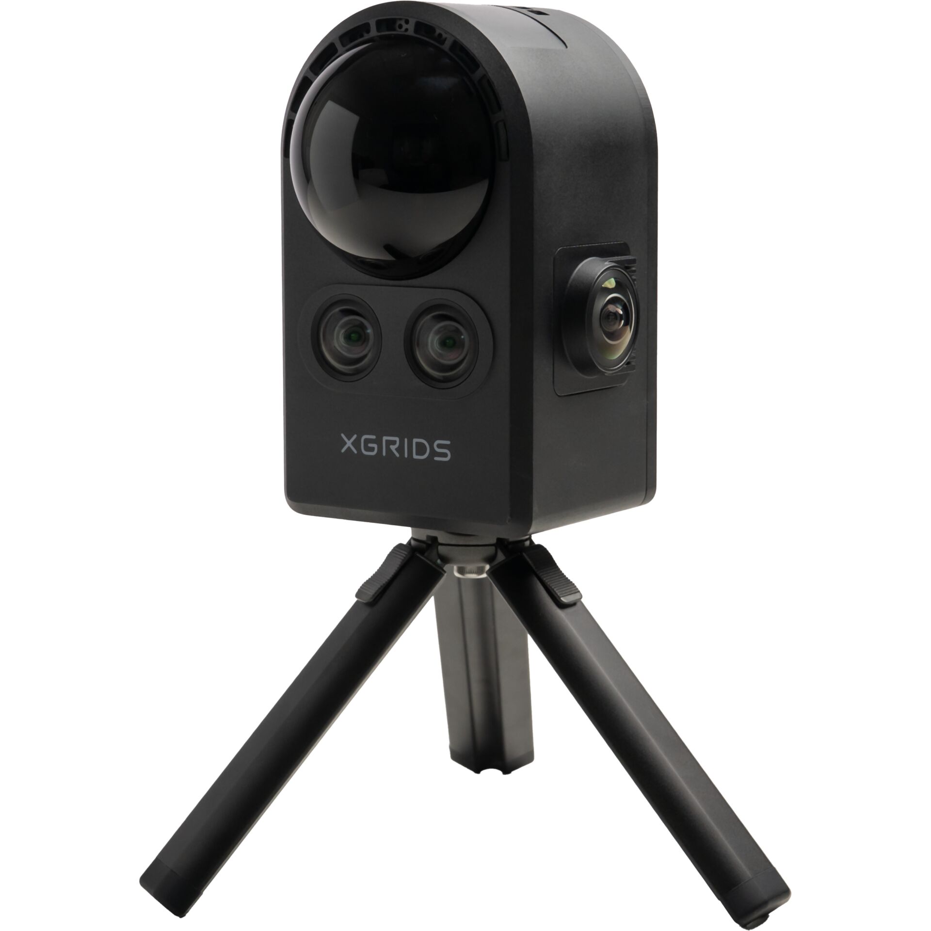 3D-scanner, 360°-Kamera, Dreibein, Schwarz, Kamera-Periskop