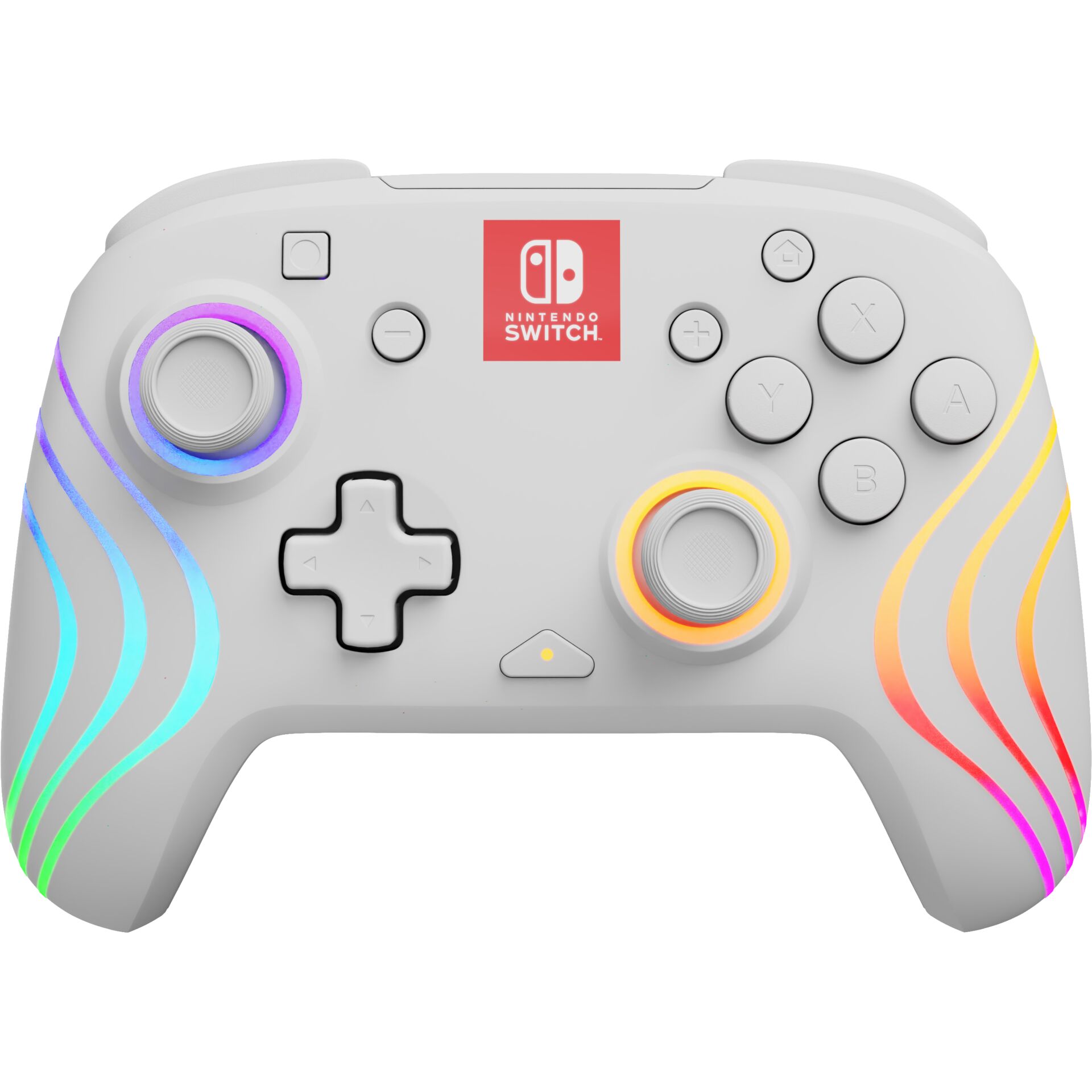 Nintendo Switch-Controller, Drahtloser Gamepad, RGB-Akzente, linker Joystick, rechter Joystick