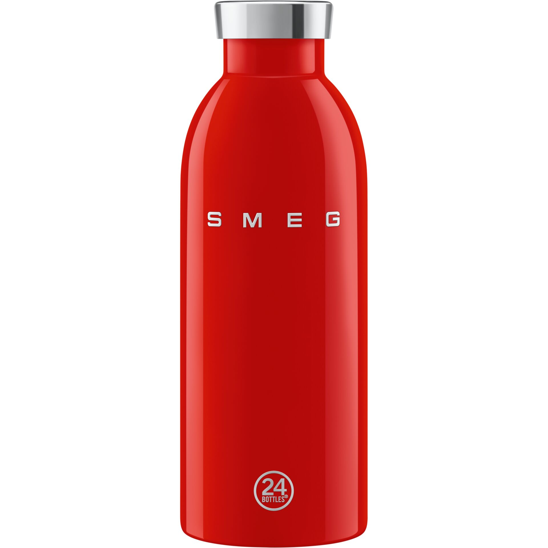 Wasserflasche, Trinkflasche, Rot, Edelstahl, 24 Bottles