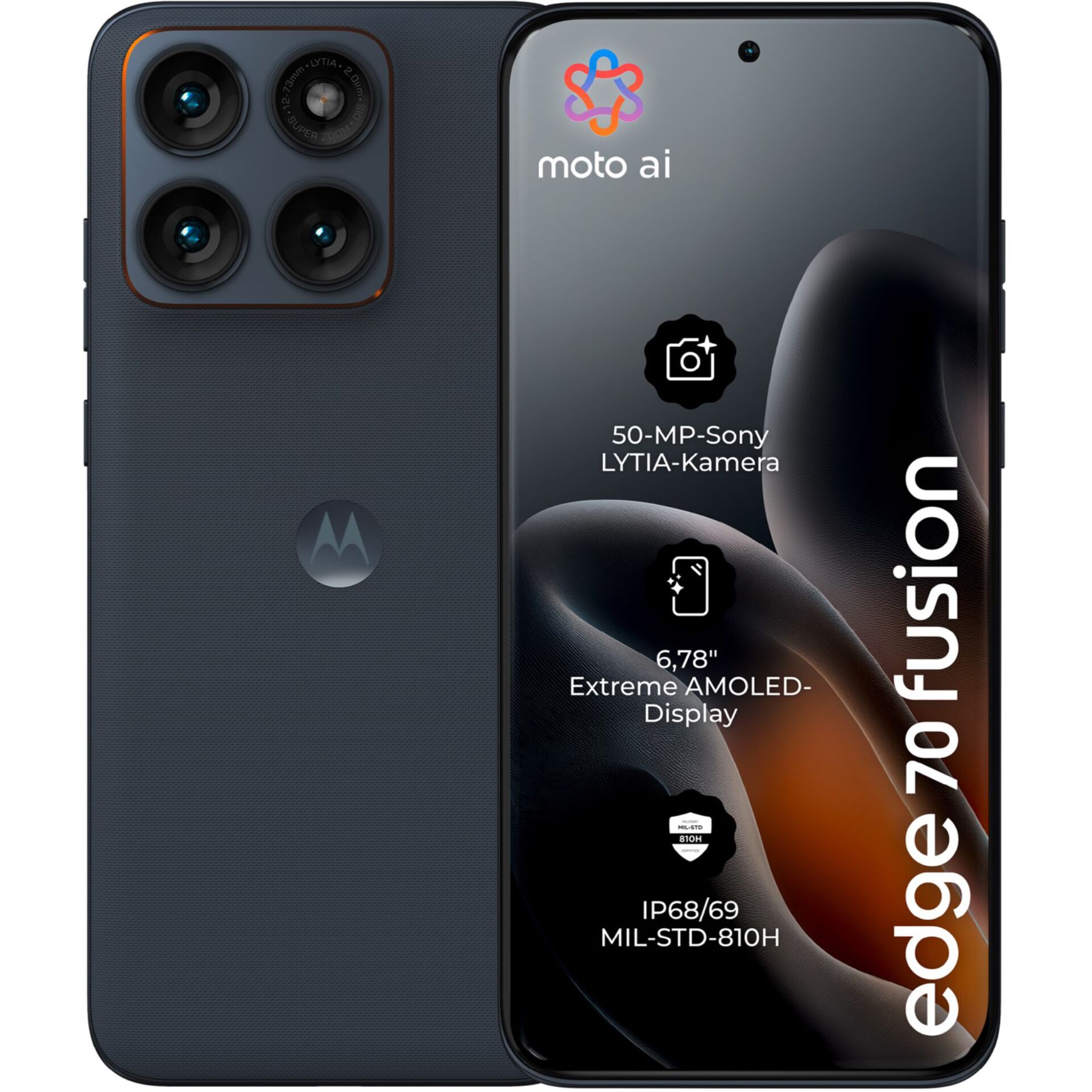 Handy, Smartphone, Triple-Linse, AMOLED-Display, IP68
