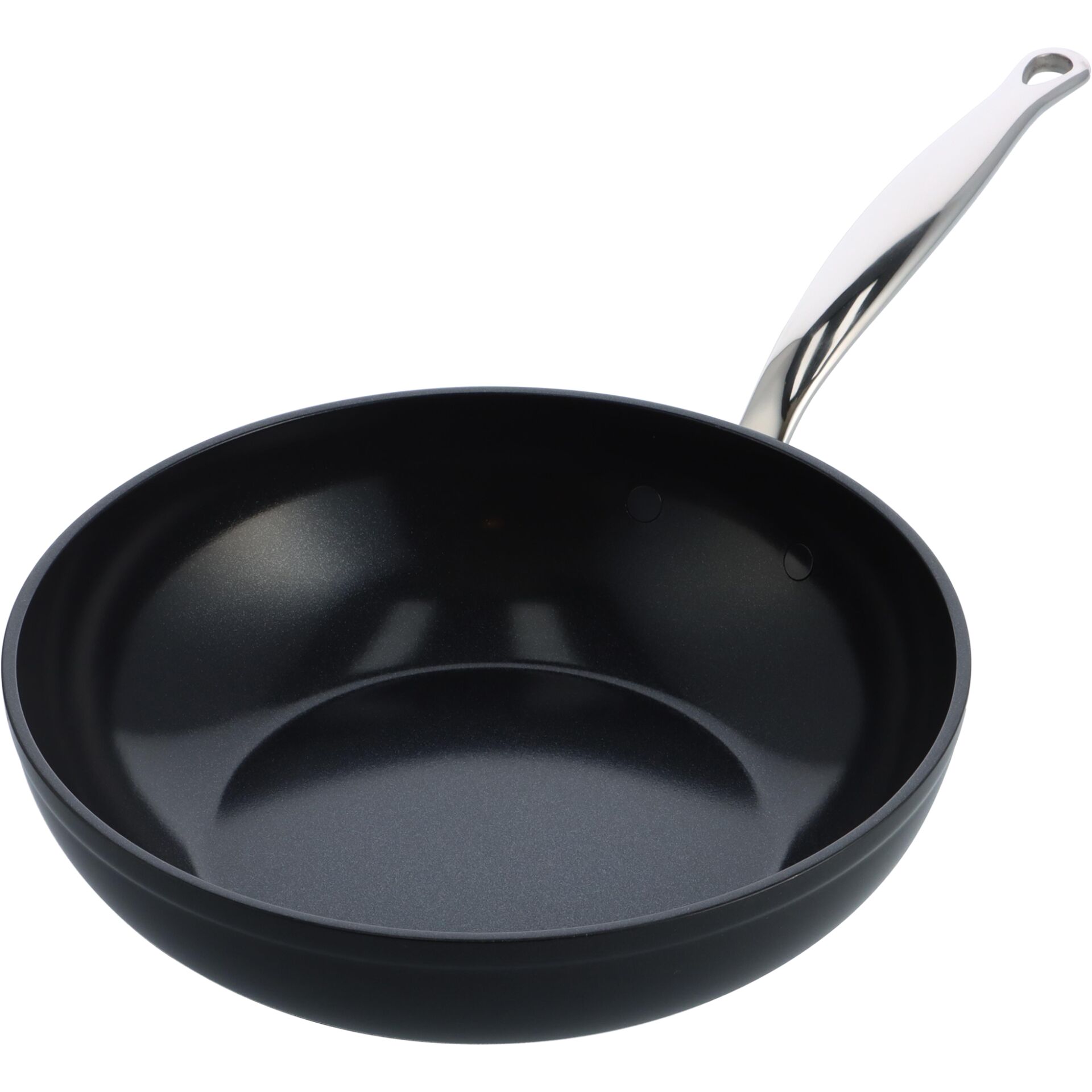 Pfanne, Pfannenboden, Antihaftbeschichtung, Metallgriff, Bratpfanne