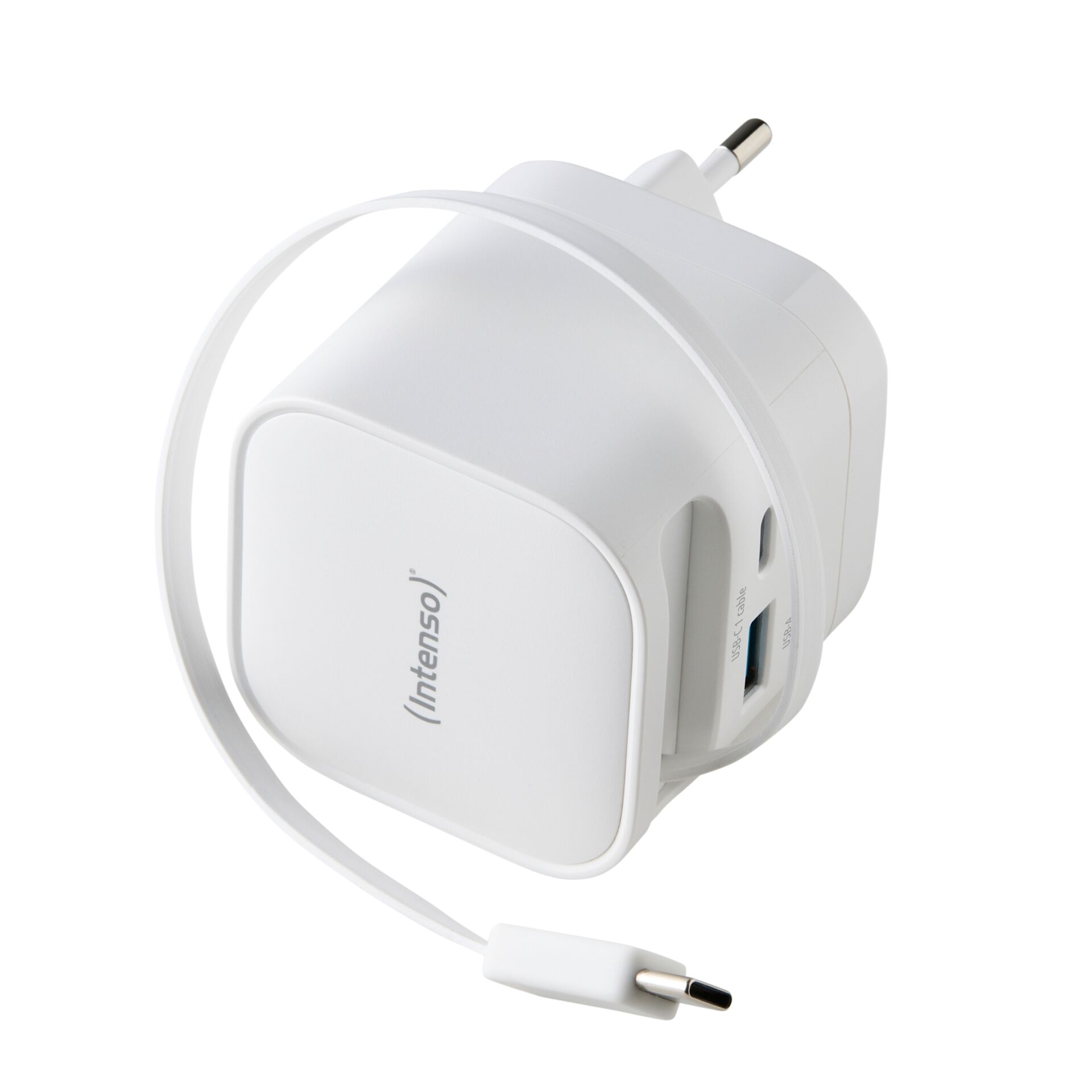 ac adapter, usb port, weißer stecker, wandladegerät, faltbarer stecker