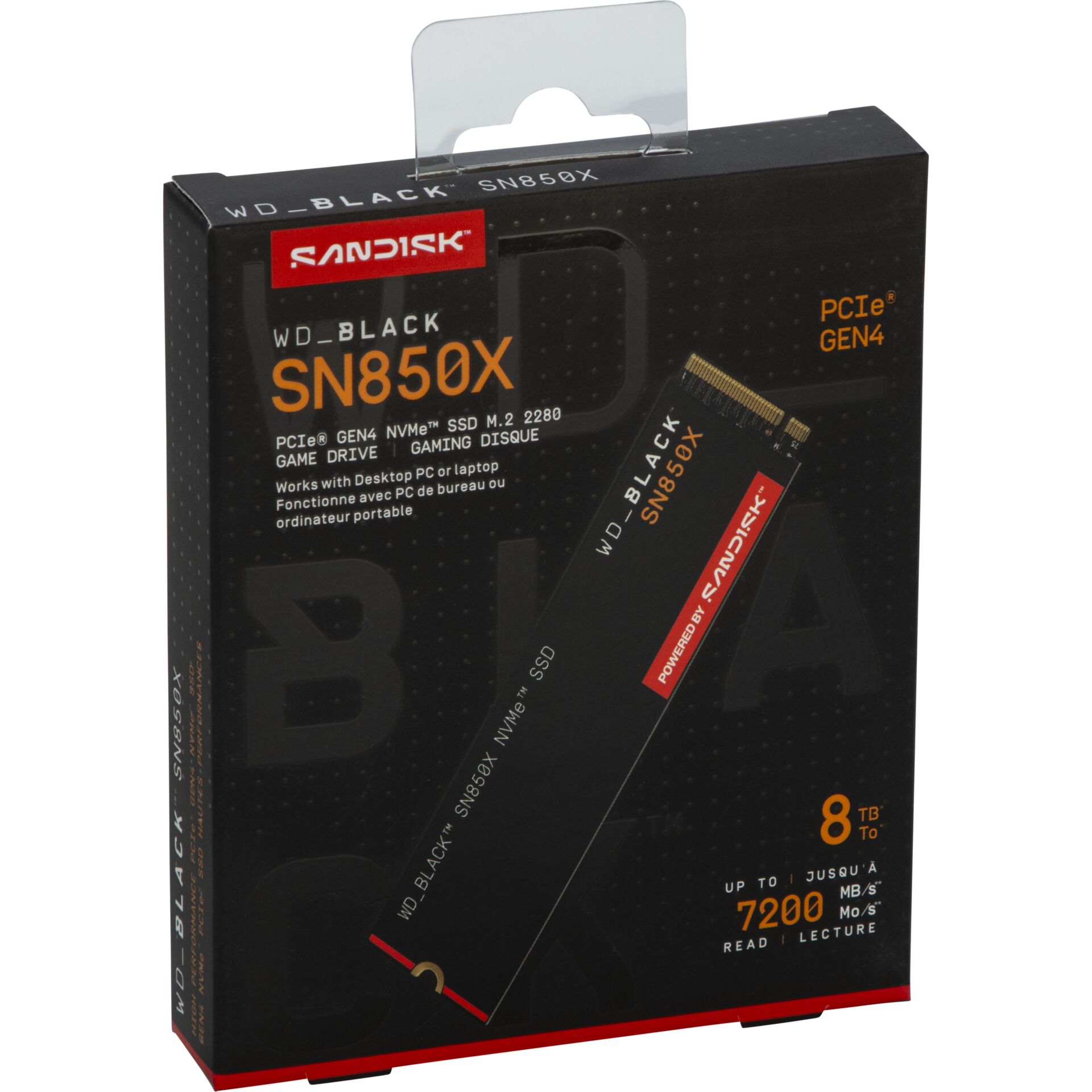 SSD, M.2, NVMe, 8TB, Gaming