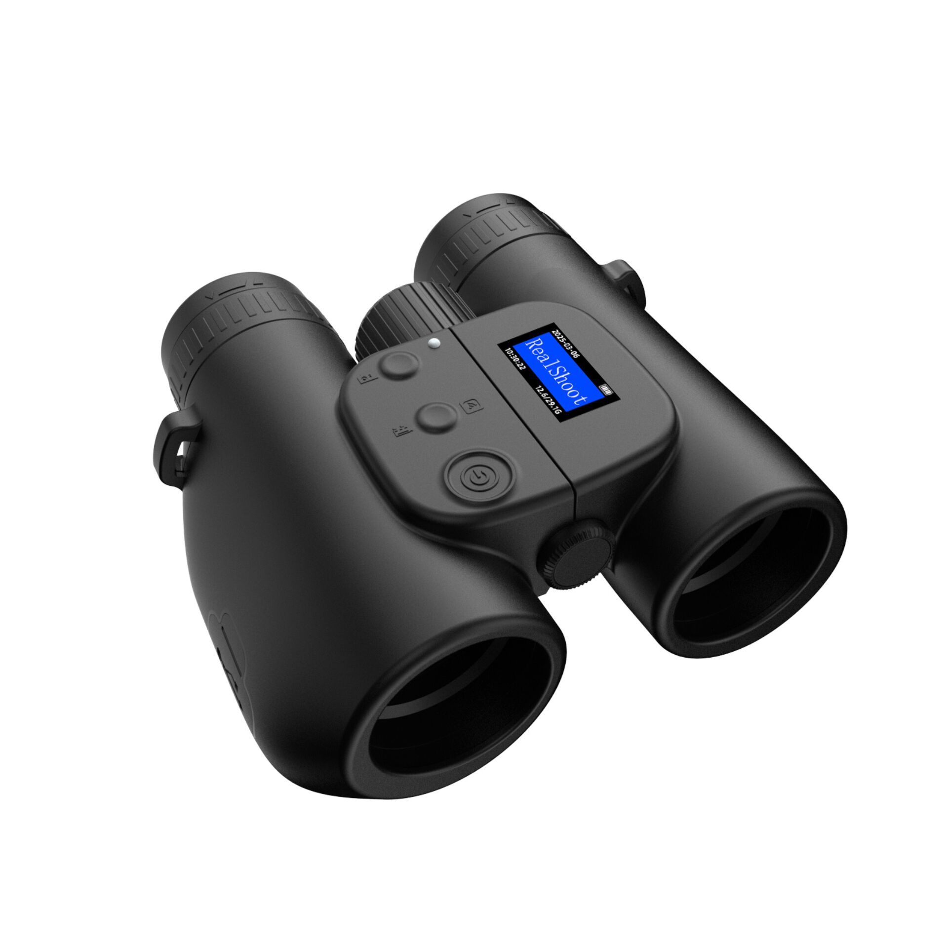 Fernglas, Binoculars, Digitalanzeige, Merke: Real Shot?, Nacht?