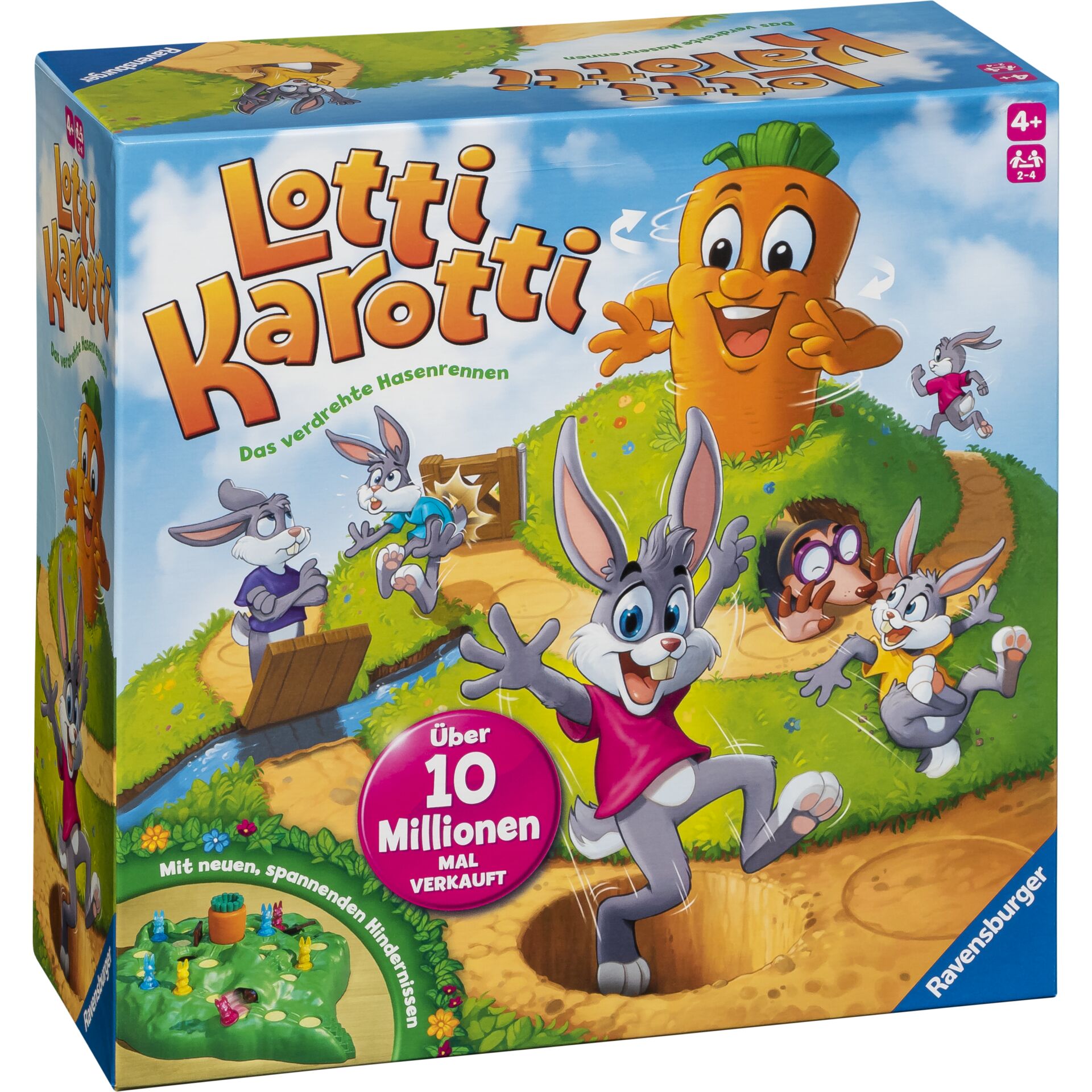 Ravensburger Lotti Karotti:  Das verdrehte Hasenrennen