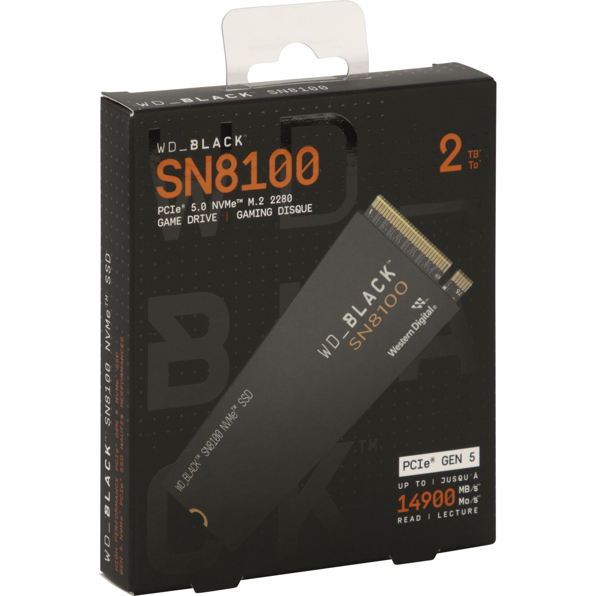 SSD, NVMe, M.2, PCIe Gen5, 2TB