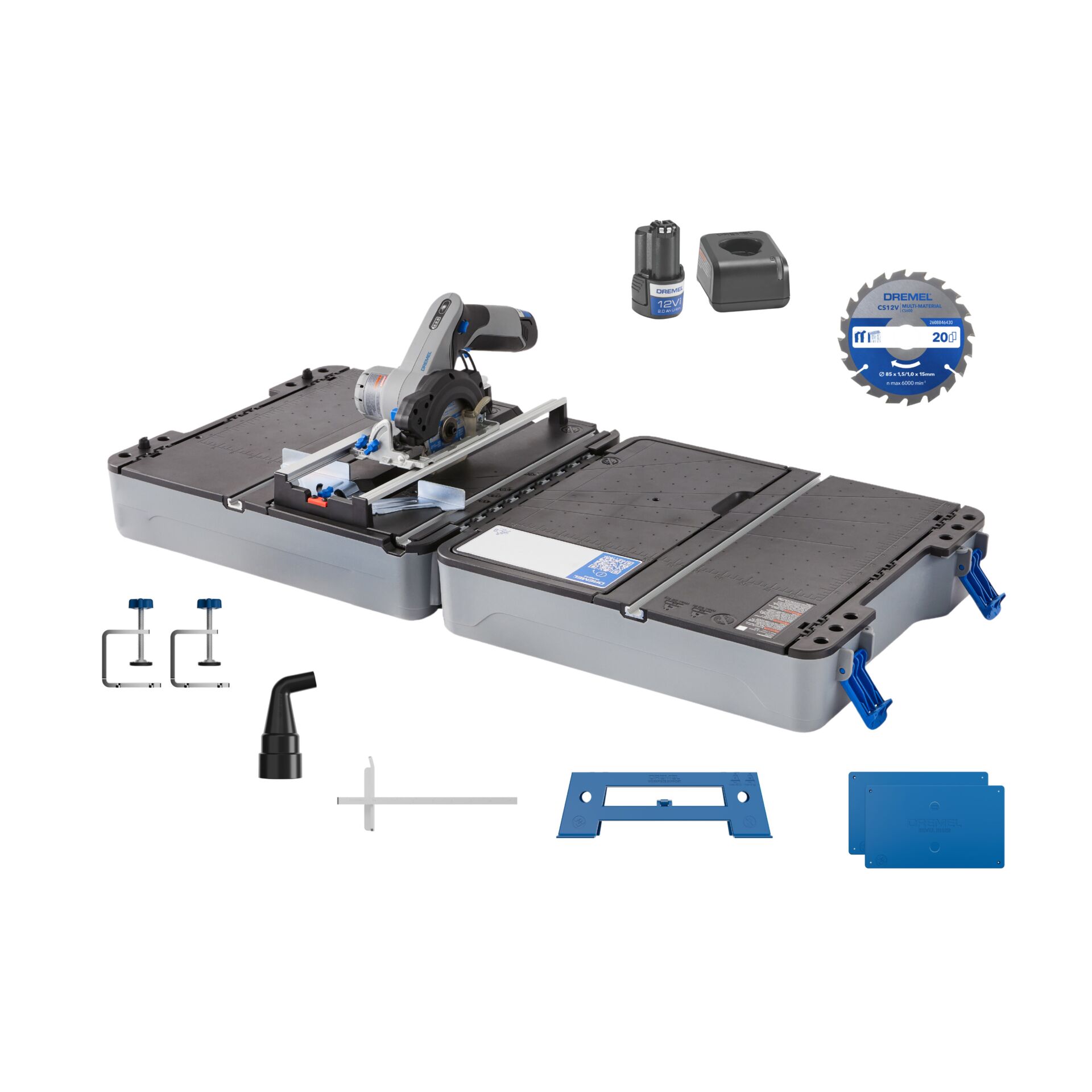 Dremel Kompaktkreissäge inkl.  mobiler Sägetisch-Koffer