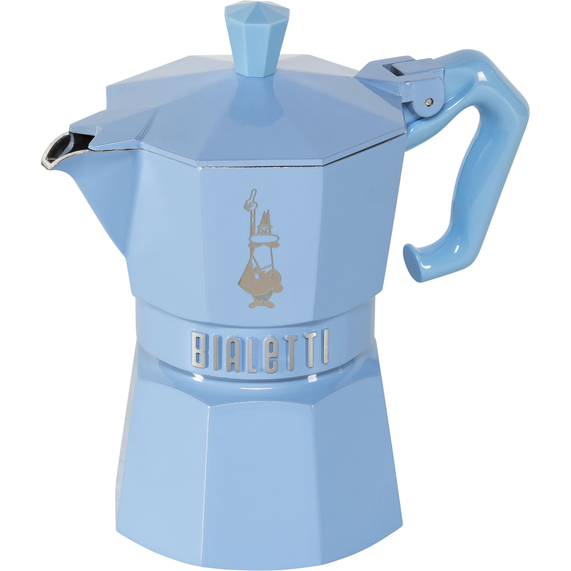 kobalt blau, kessel, frühstückskanne, campagnen stil, italienisches design