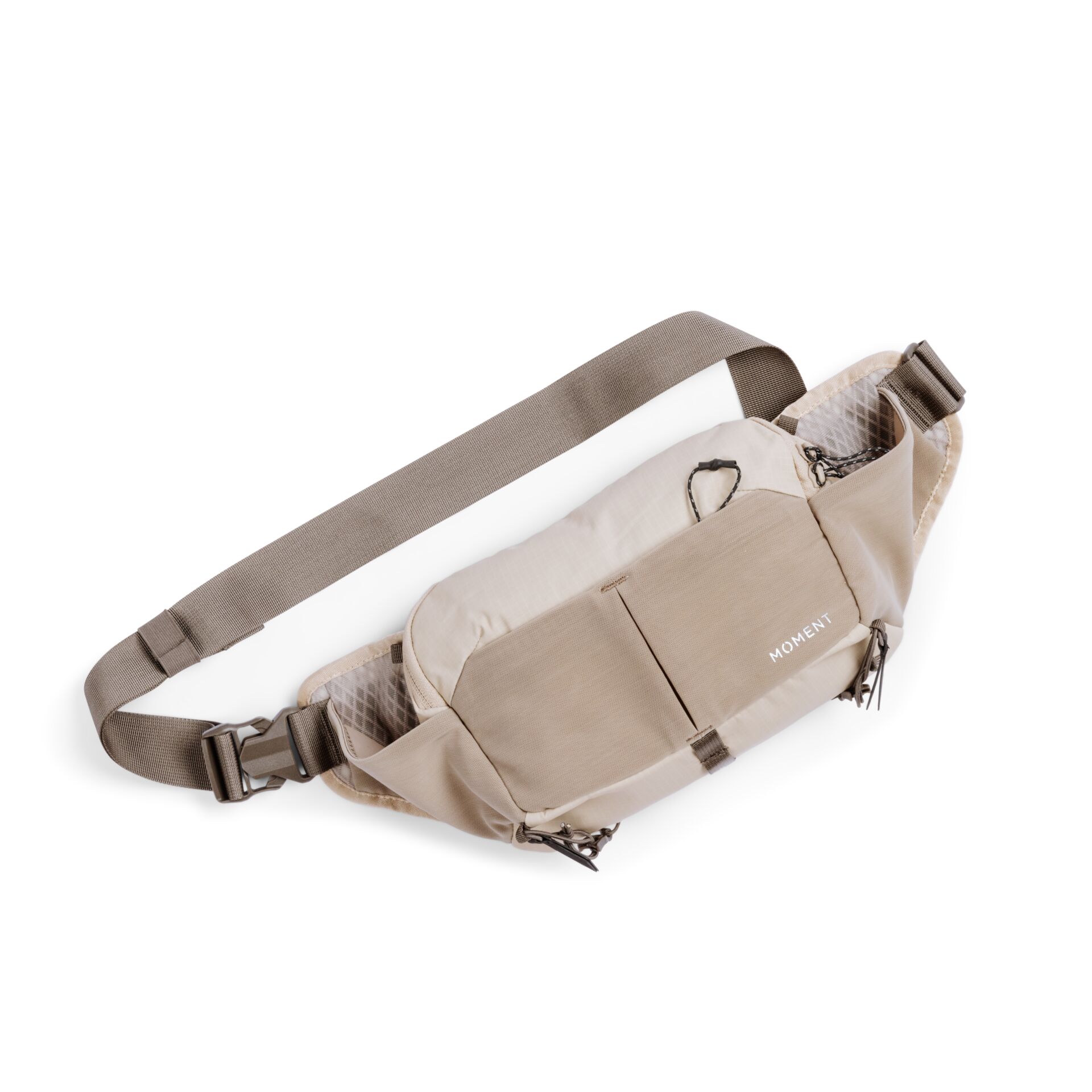 Taškové, Gürteltasche, Beige, Reißverschluss-Tasche, Wandertasche