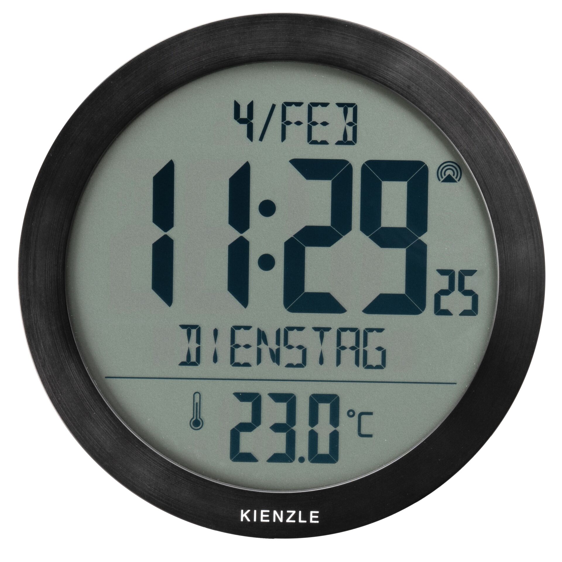 digitalclock, wanduhr, thermometer, LCDAnzeige, rundeUhr