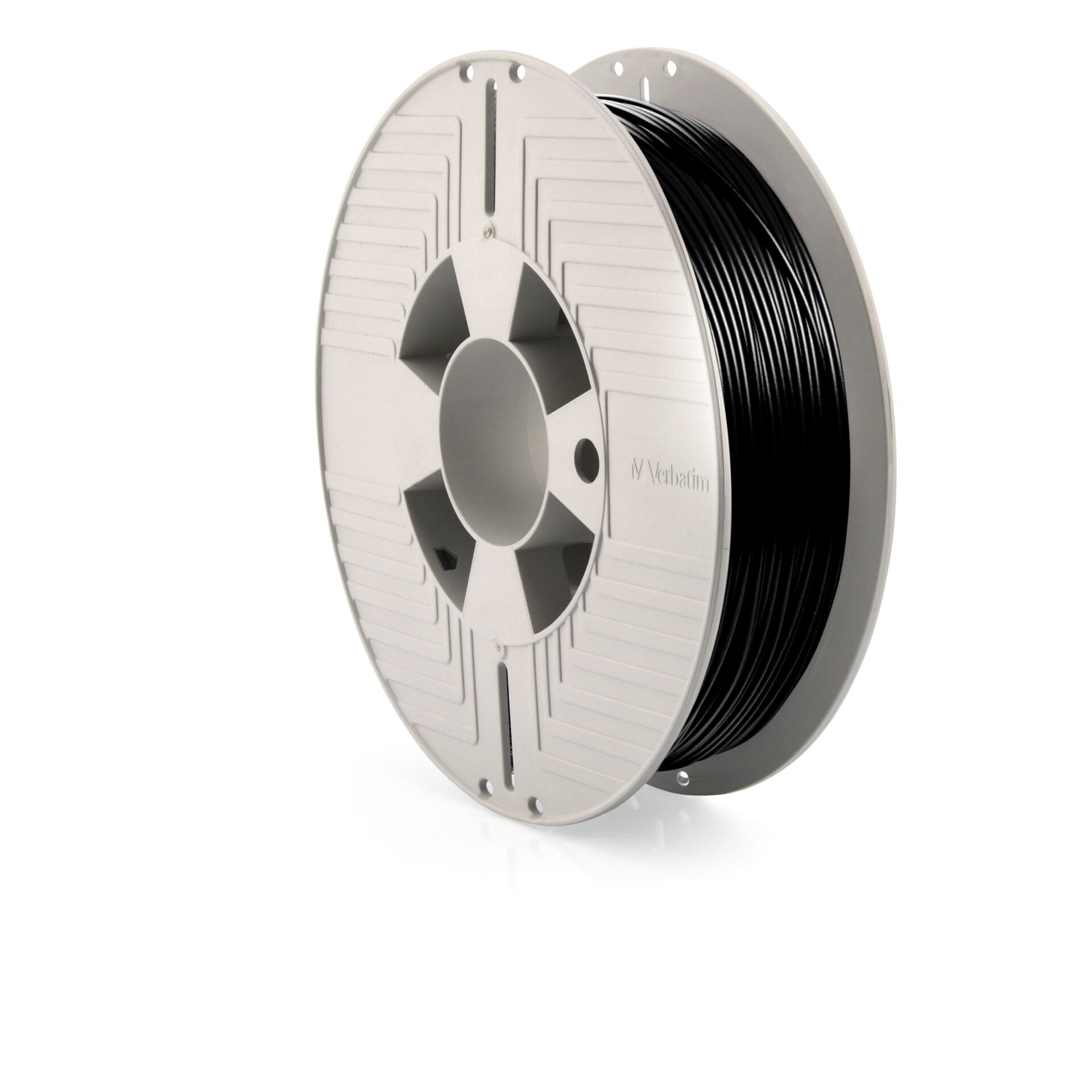 Rolle, Filament, 3D-Druck, PLA, Spule, Schwarz