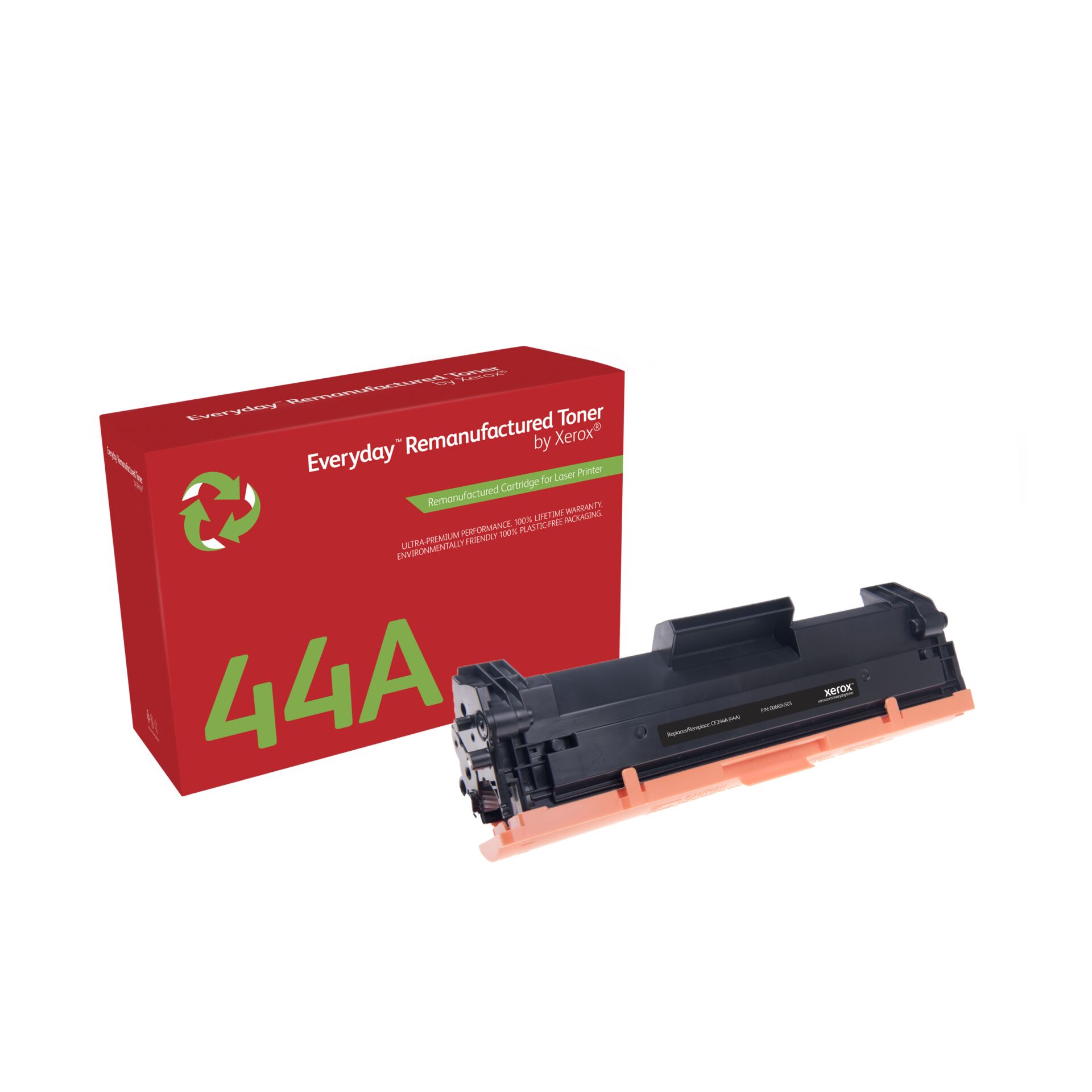 Tonerpatrone, Laserdrucker, 44A, re-manufacturiert, Orangene Toner