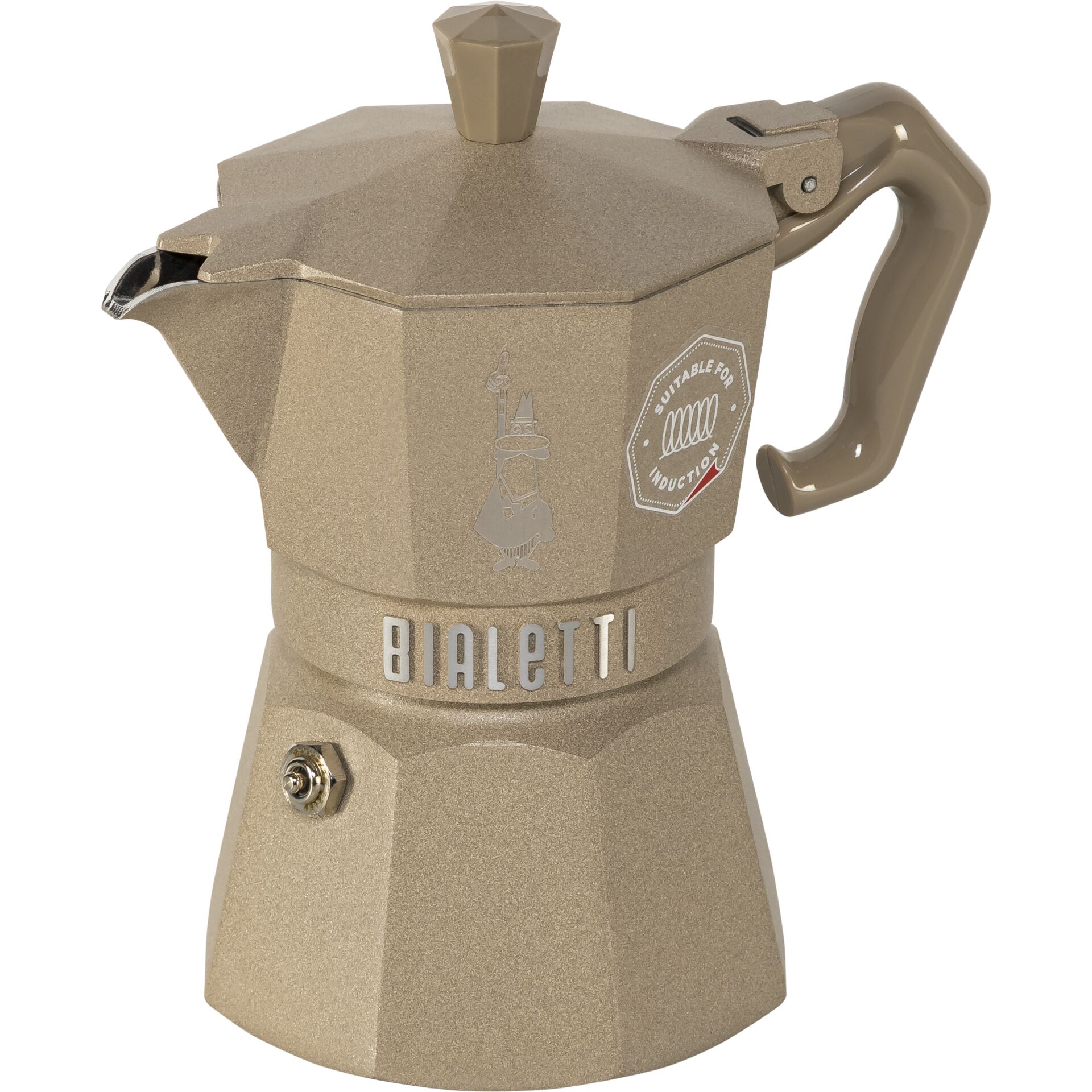 Kaffeemaschine, Espressokocher, Gold, Metall, Gehäuse