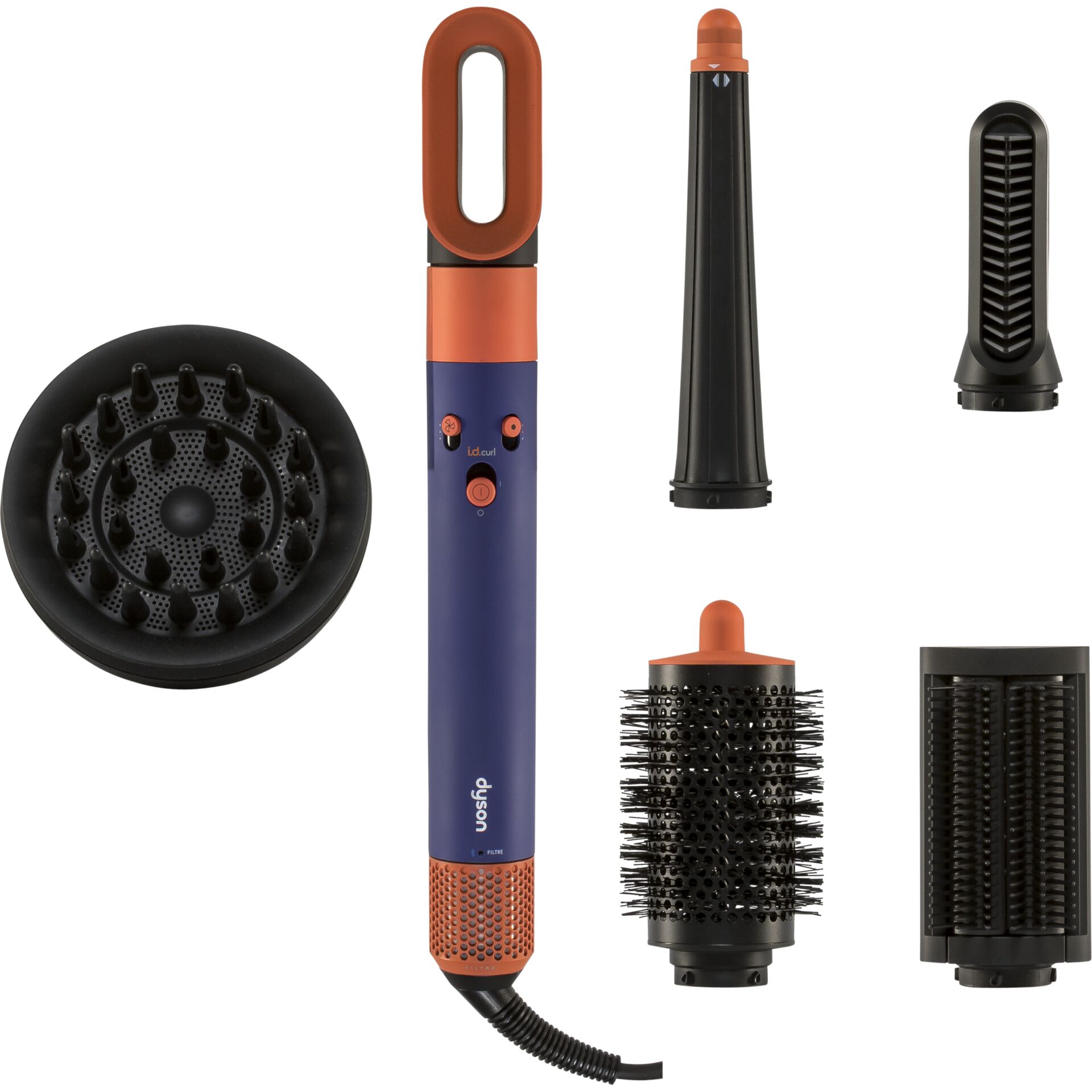 Haartrockner, Haarschneidegerät, Aufsatzset, Haarbürste, Föhnbürsten