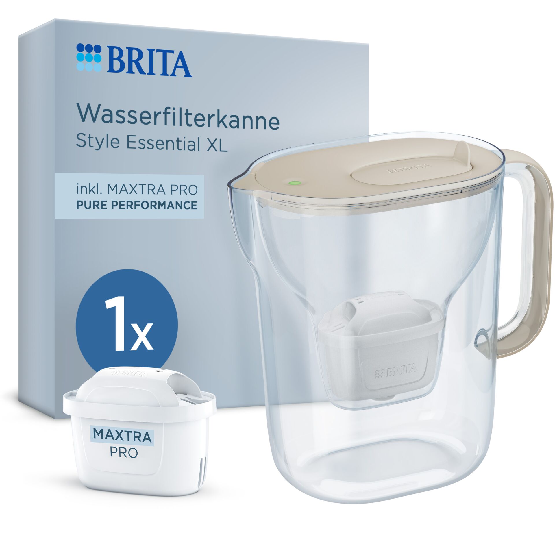 Wasserfilter, Kanne, Brüheinheit, XL, Maxtra Pro