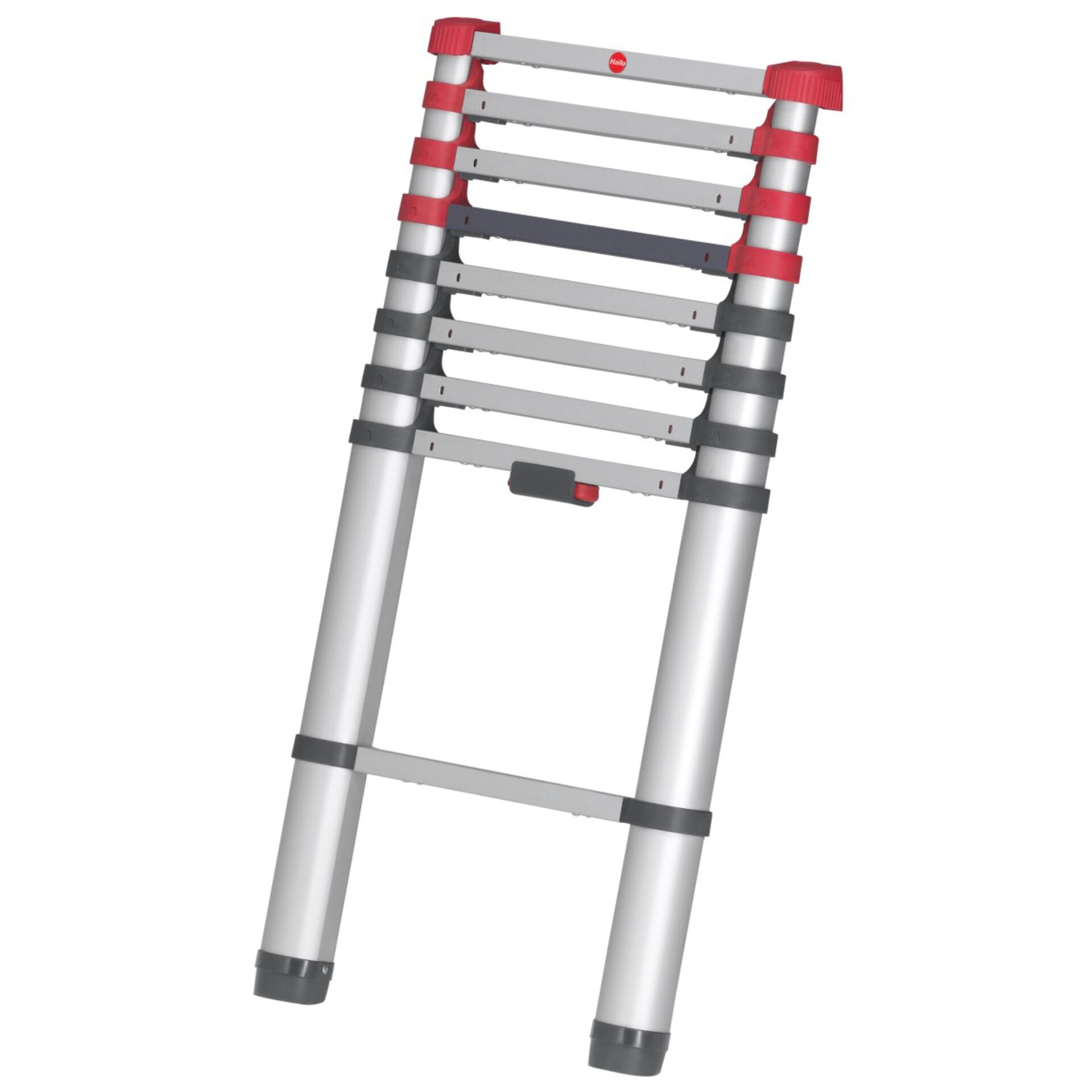 Teleskopleiter, Auffangleiter, Ausziehleiter, Aluminiumleiter, Stabiler Leiteraufsatz