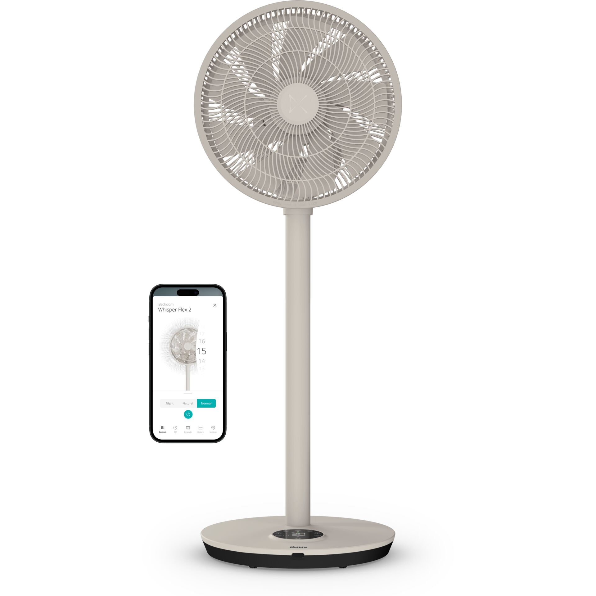 Ventilator, Turbo-Fan, Standventilator, Fernbedienung, Smart-Fan
