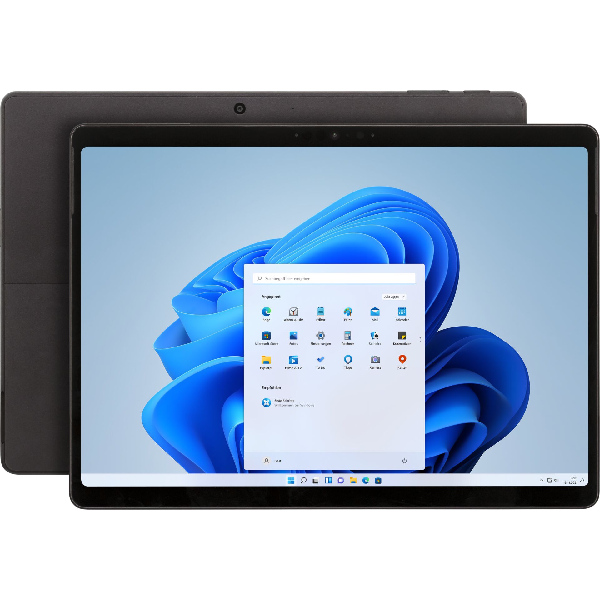 tablet, tablet computer, schwarz, display, Windows 11