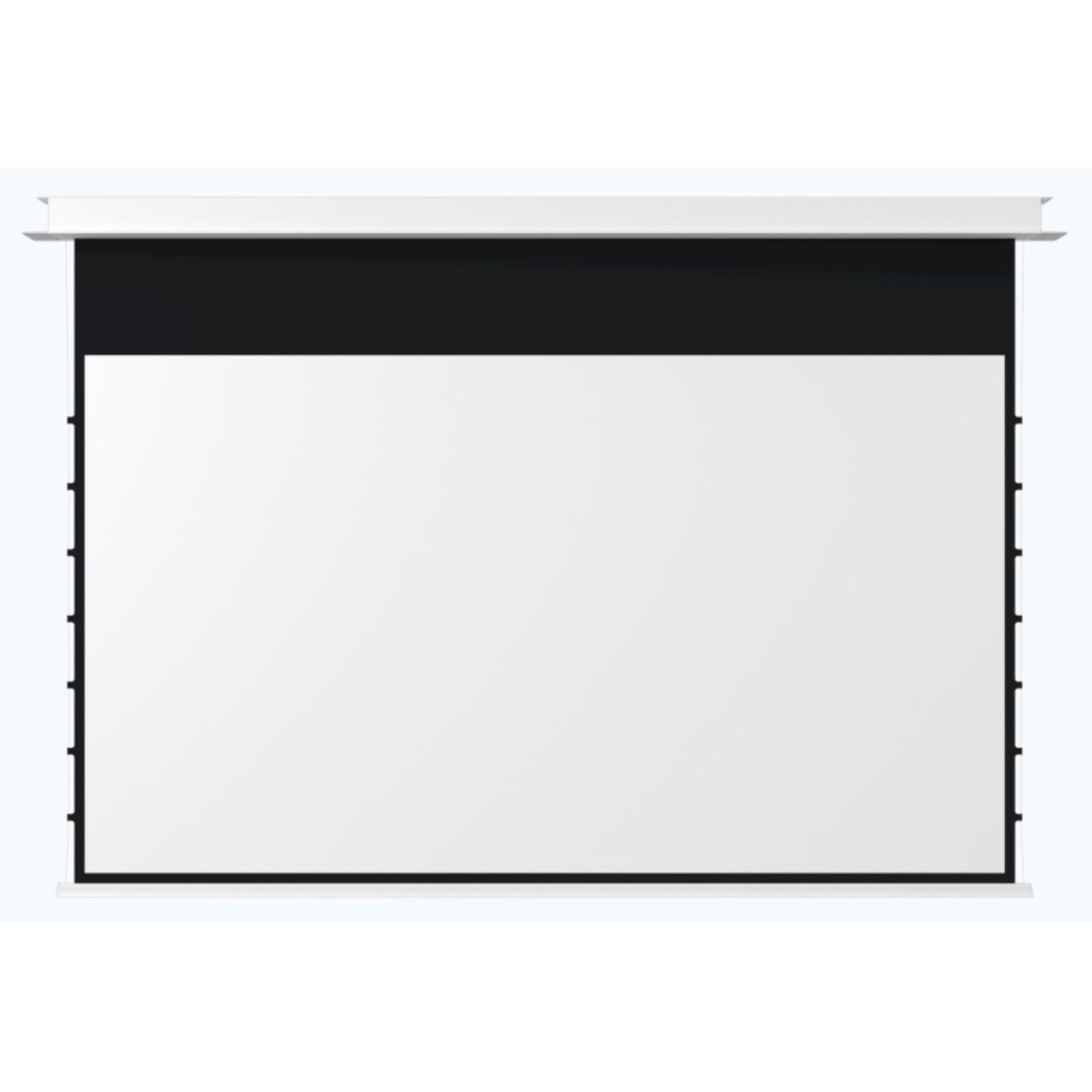 Projektionsleinwand, Leinwand, White-Background, Blacktop, Rahmen