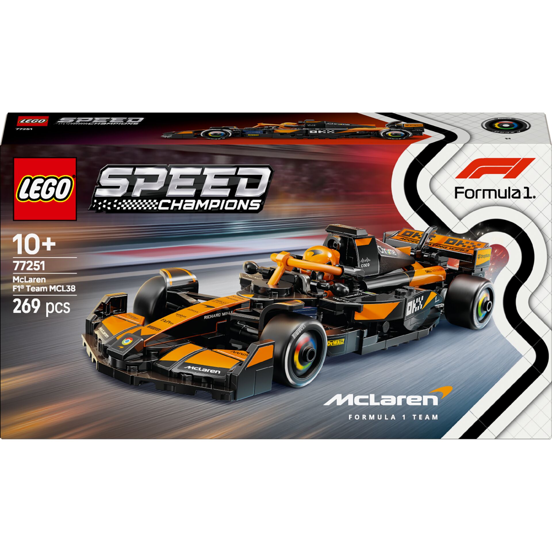 Lego, Speed Champions, F1, McLaren, 2579 pieces