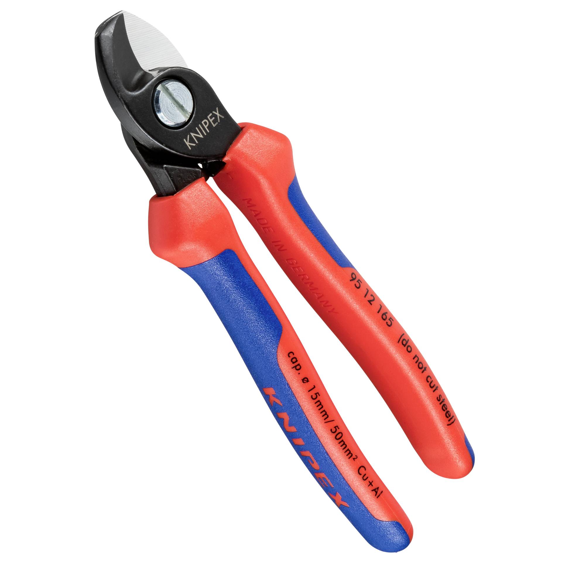 KNIPEX Kabelschere  mit Mehrkomponenten-Hüllen