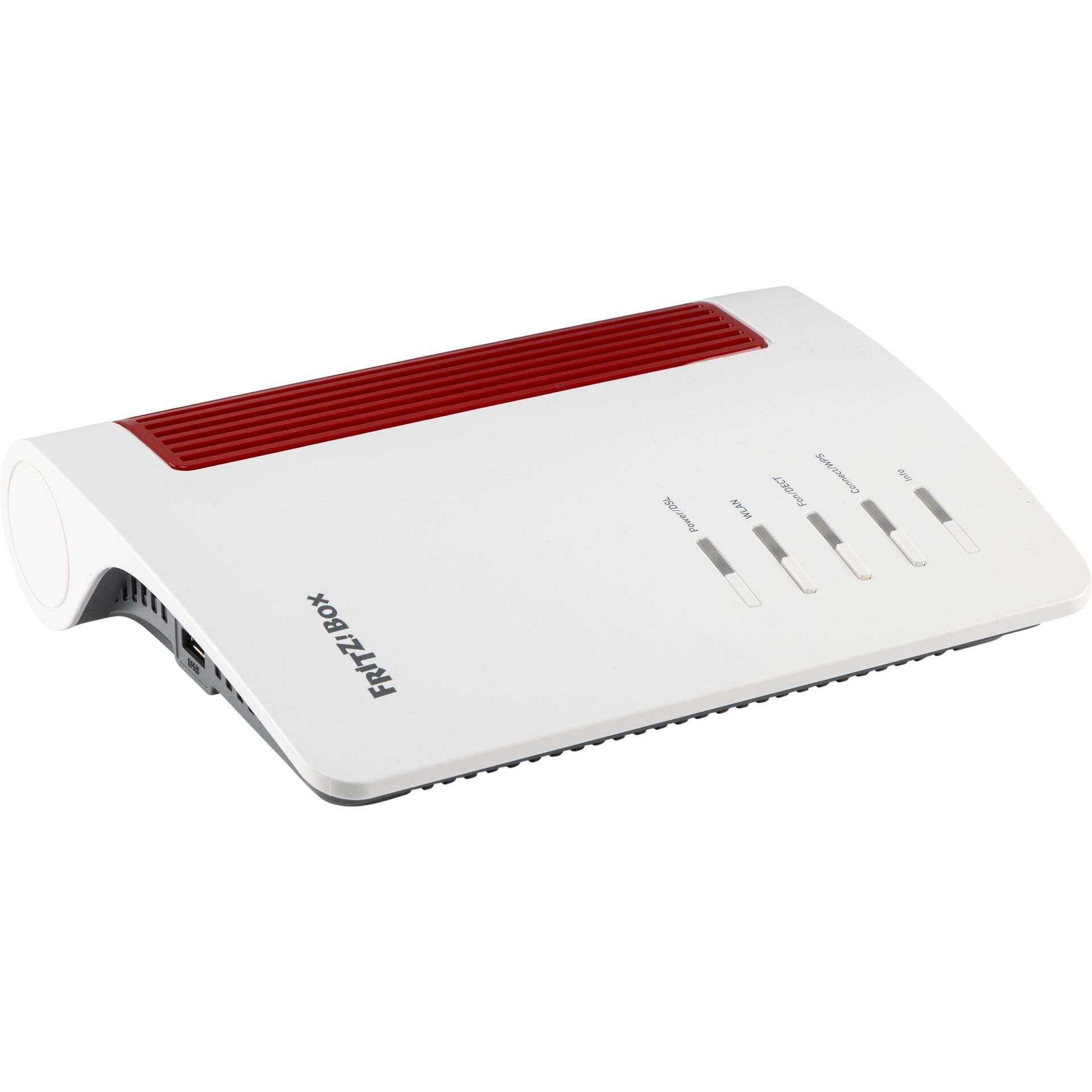 Router, Wi-Fi-Router, Modem, Weißes Gerät, Rote Lüftung