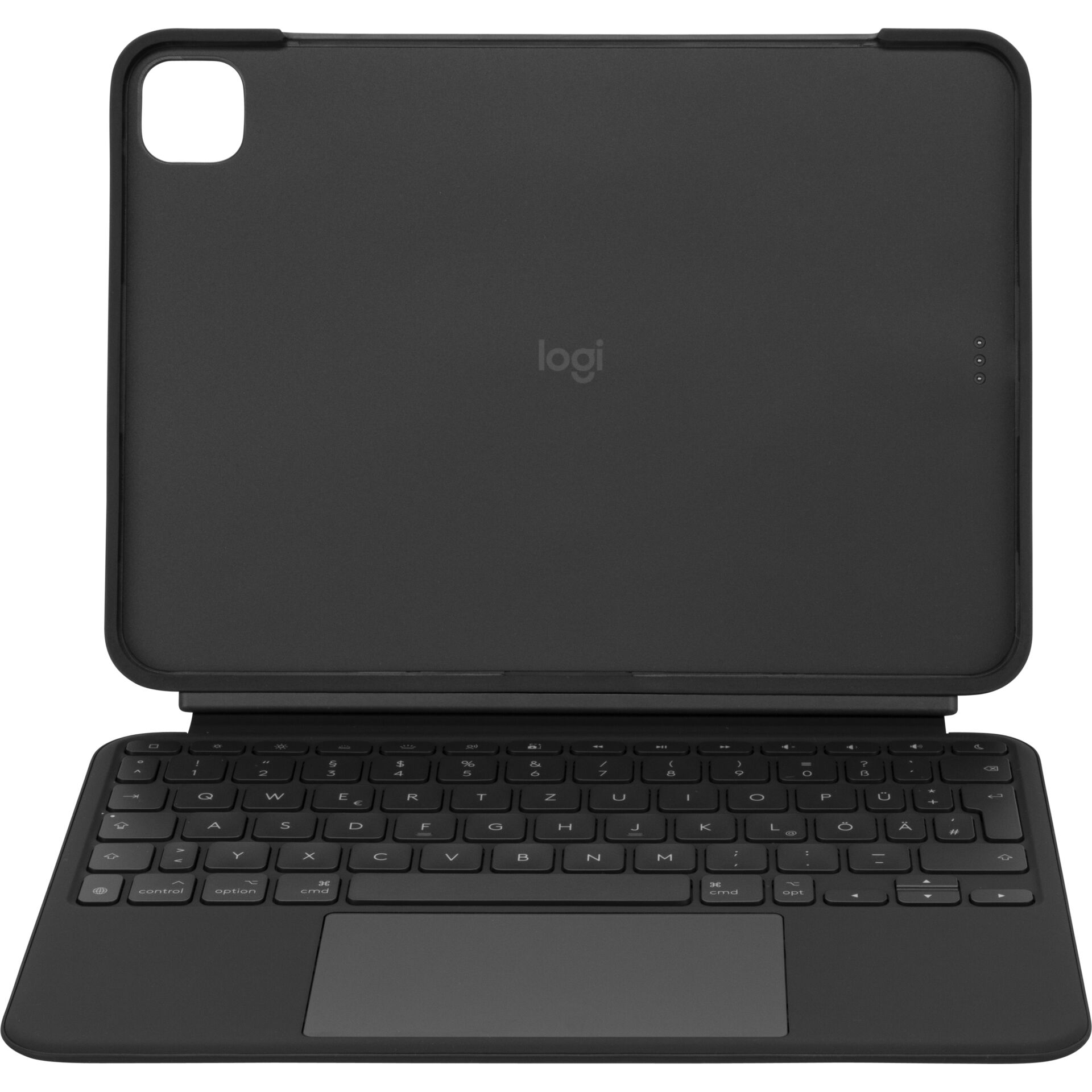 tablet-hülle, logi, keyboard-case, tastatur-hülle, schwarz