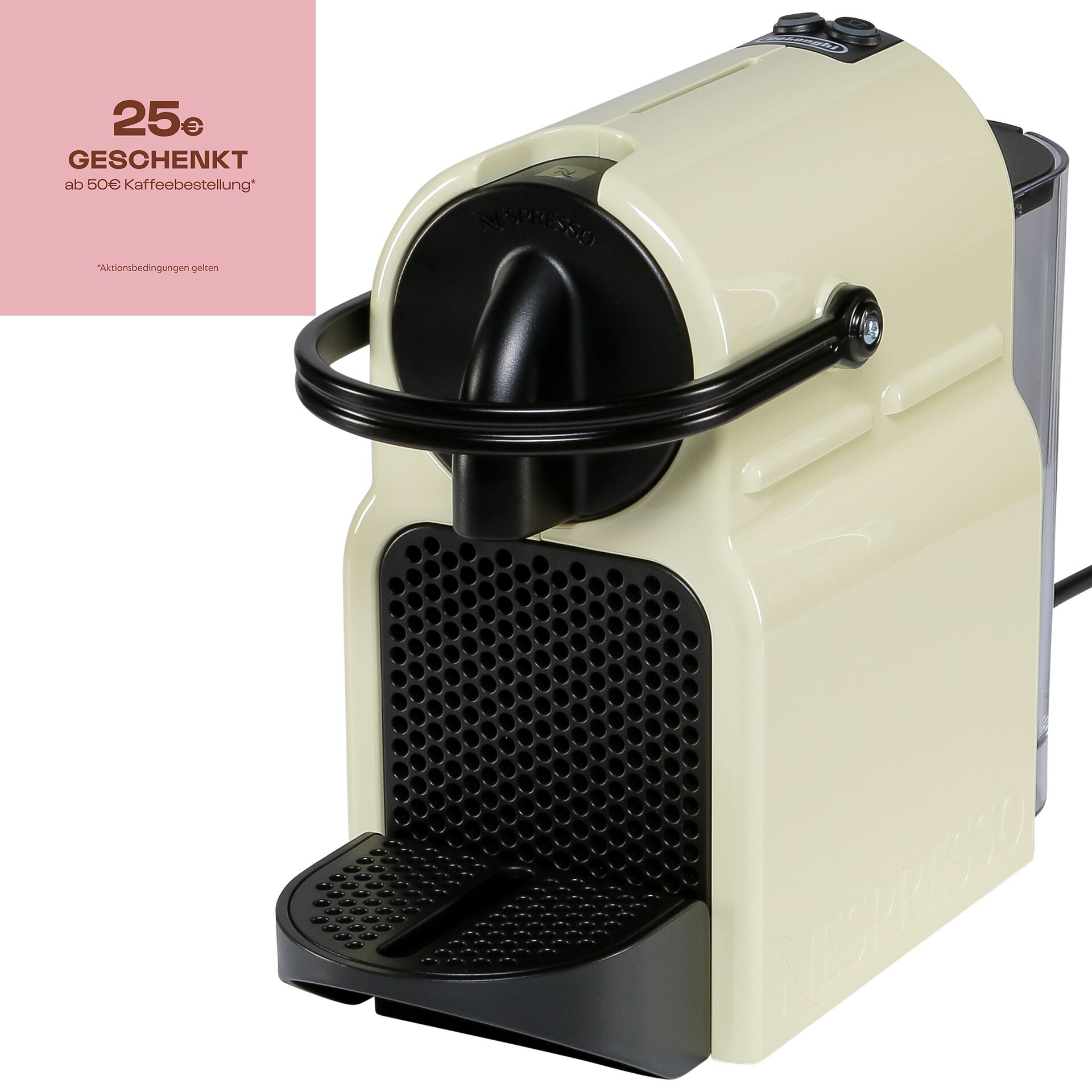 Kaffeemaschine, Espressomaschine, Kapselmaschine, One Cup, Crema-Kaffee, Kaffeemaschine, Espresso, Kapselmaschine, creme, schwarz, Kaffeemaschine, Kapselmaschine, Nespresso kompatibel, Crema, Kompakt