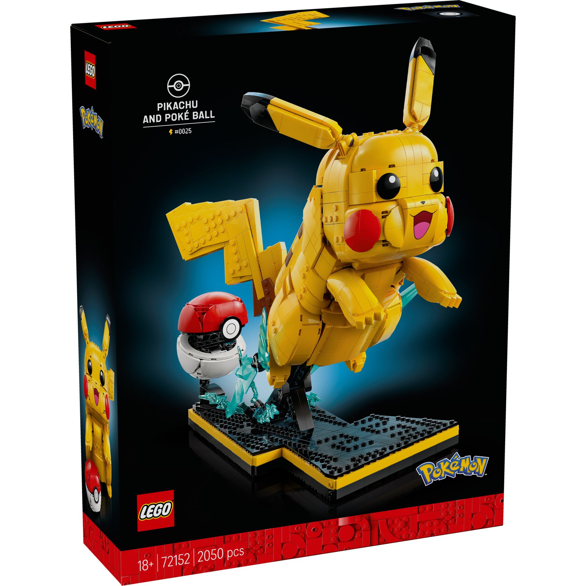 Lego, Pokémon, Pikachu, Figurenteile, Bausatz