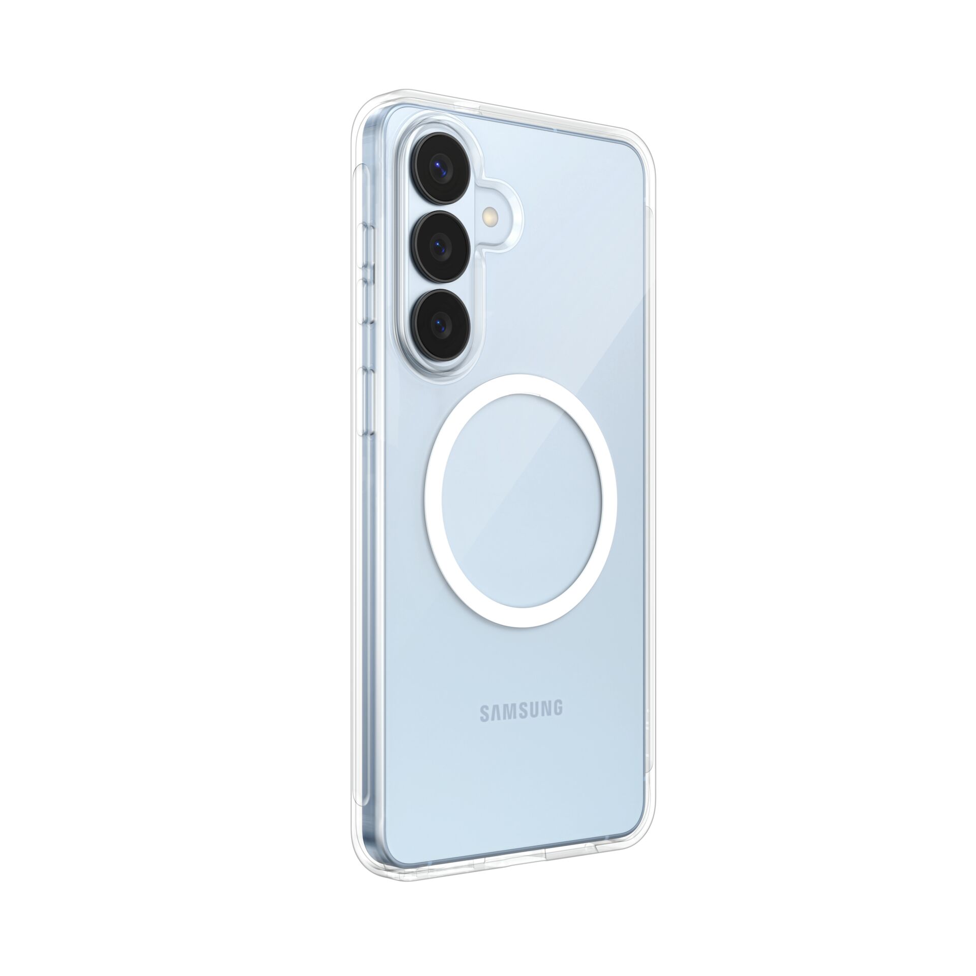 smartphone case, Phone case, clear case, magnetic ring, triple camera