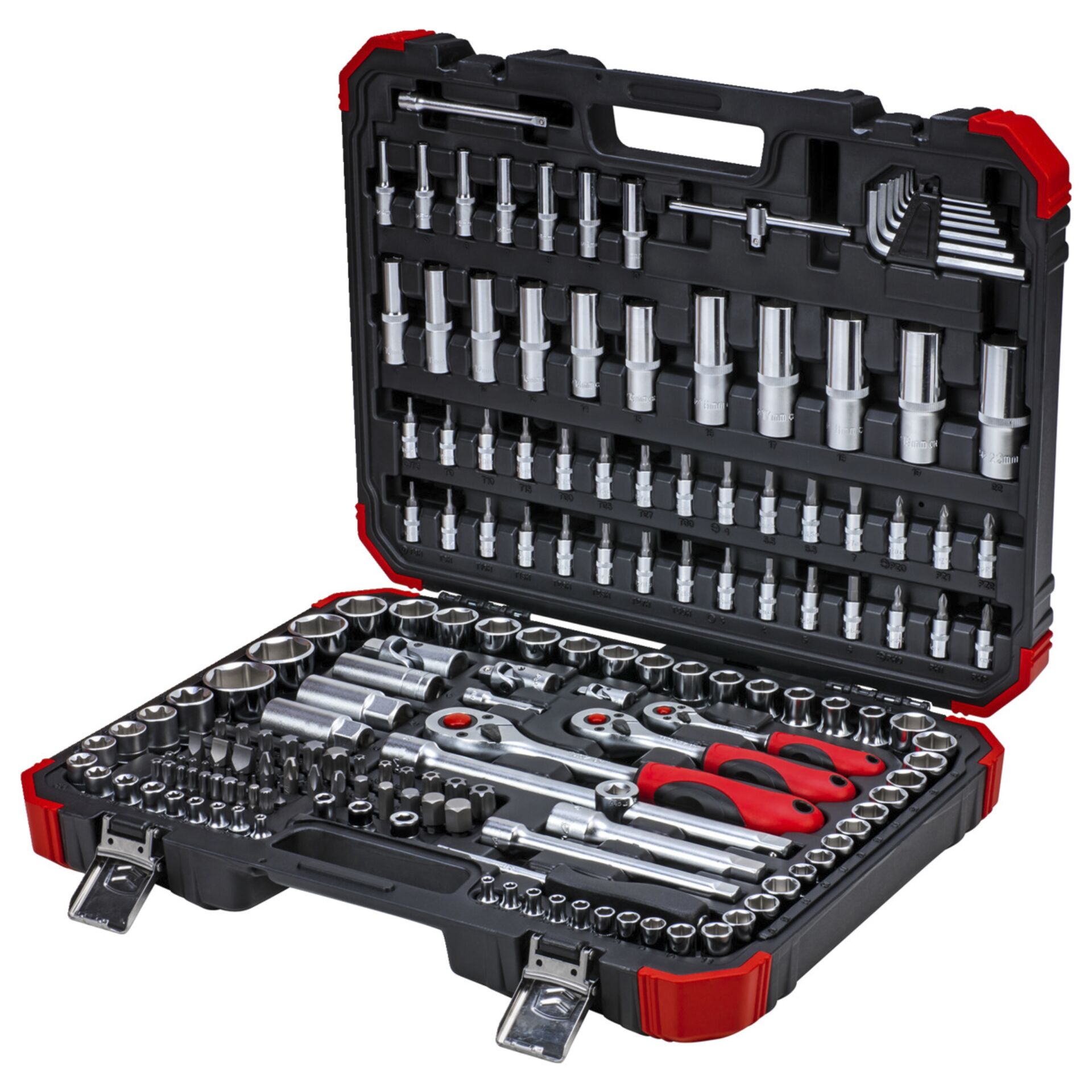 GEDORE red Steckschl.-Satz 1/4"+  3/8"+1/2" 172-teilig