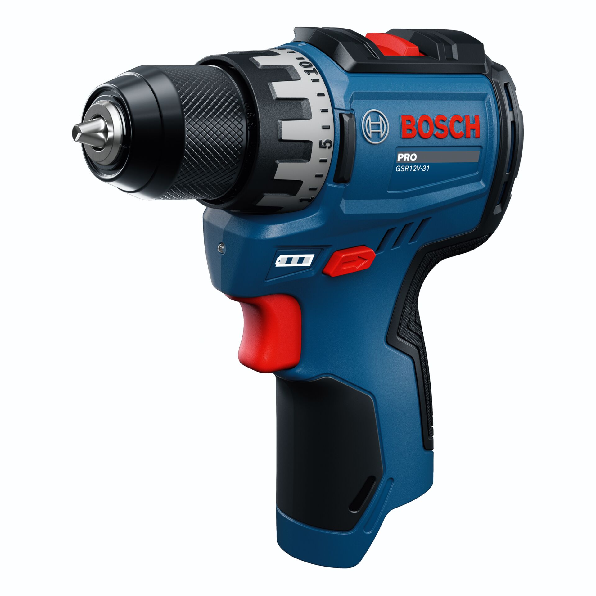 Akku-Schrauber, Bohrmaschine, Kabellos, GSR12V-31, blau-rot
