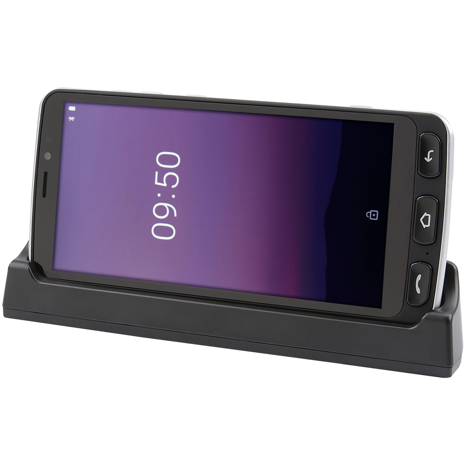 Smartphone, Docking stand, Android, Schwarz, Touchscreen
