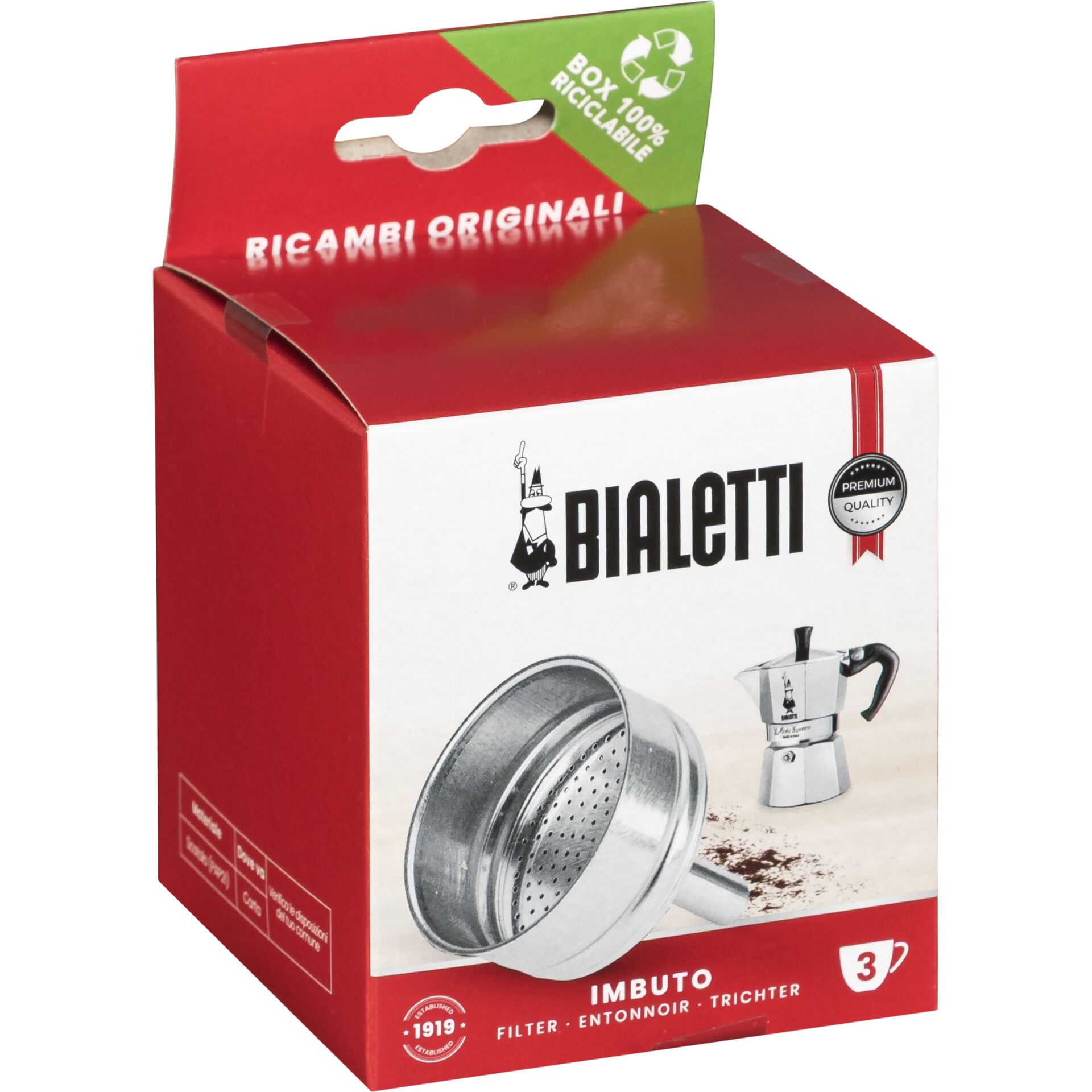 Kaffeemaschine-Filter, Imbuto, Filter, Entonnoir, Trichter