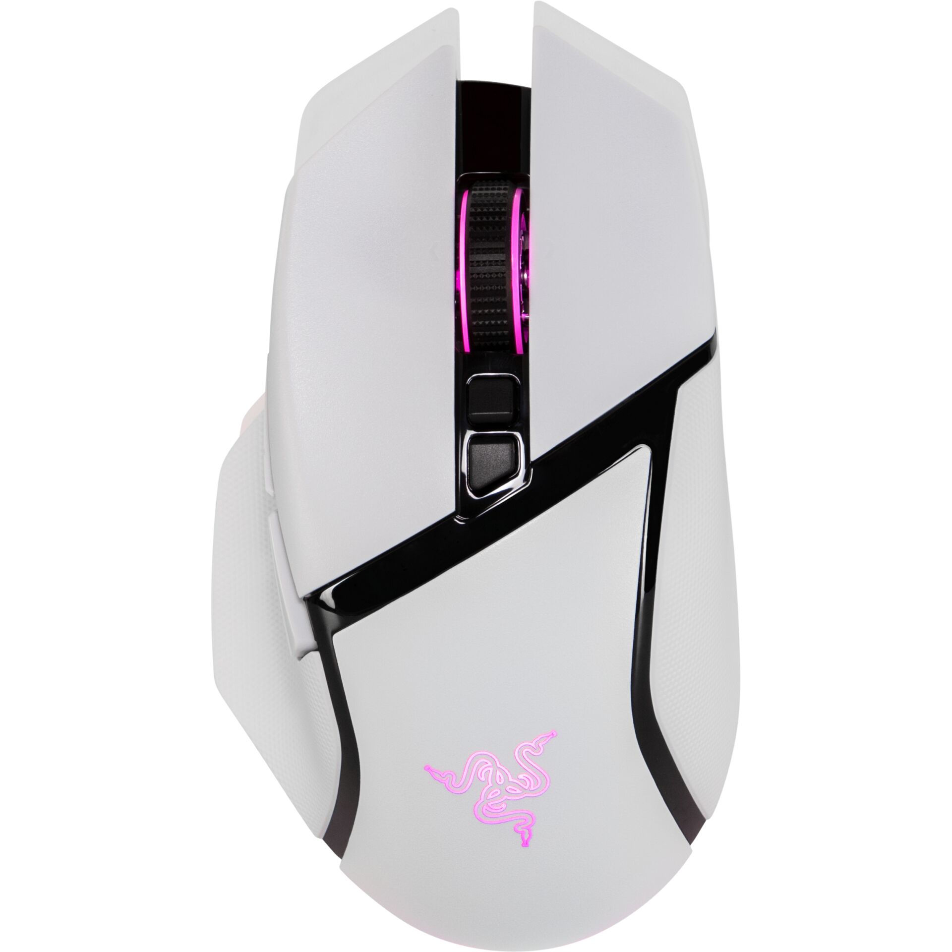 gaming mouse, RGB lighting, weiße Maus, ergonomisch, Leuchtdiode