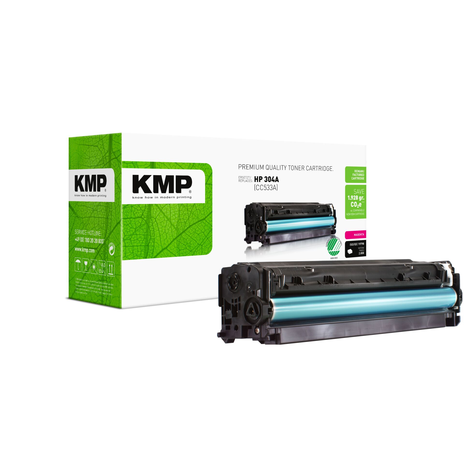 Computerausrüstung, Elektronik, Hardware, Maschine, Adapter, Tonerpatrone, KMP, HP 304A, Tonerbox, Kartusche
