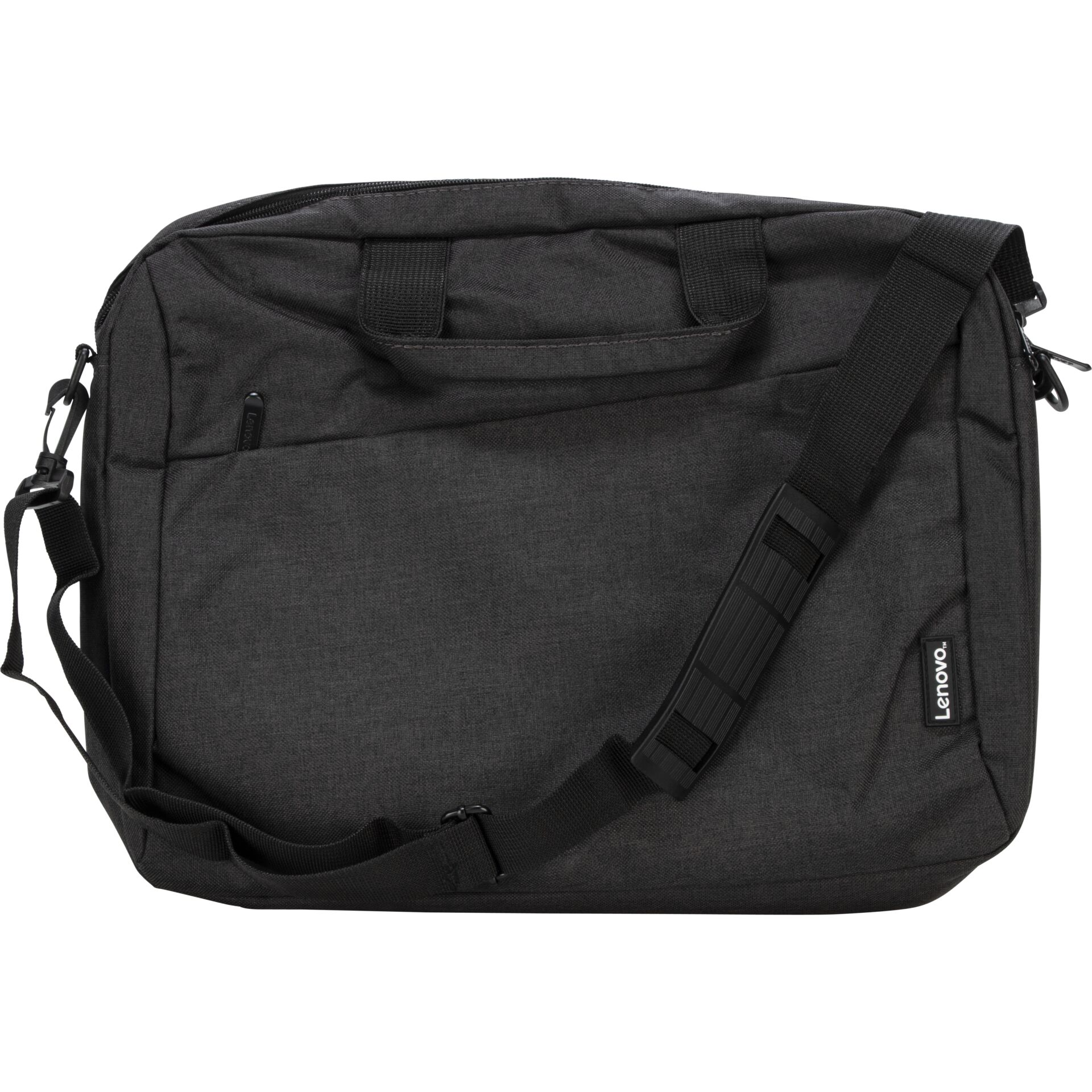 Laptoptasche, Schultertasche, Nylon, schwarz, Gepäcktasche