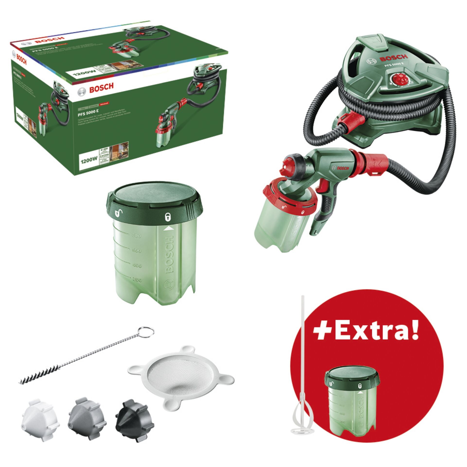 Staubsauber, Akkusystem, Bosch, Filterschale, Zubehör
