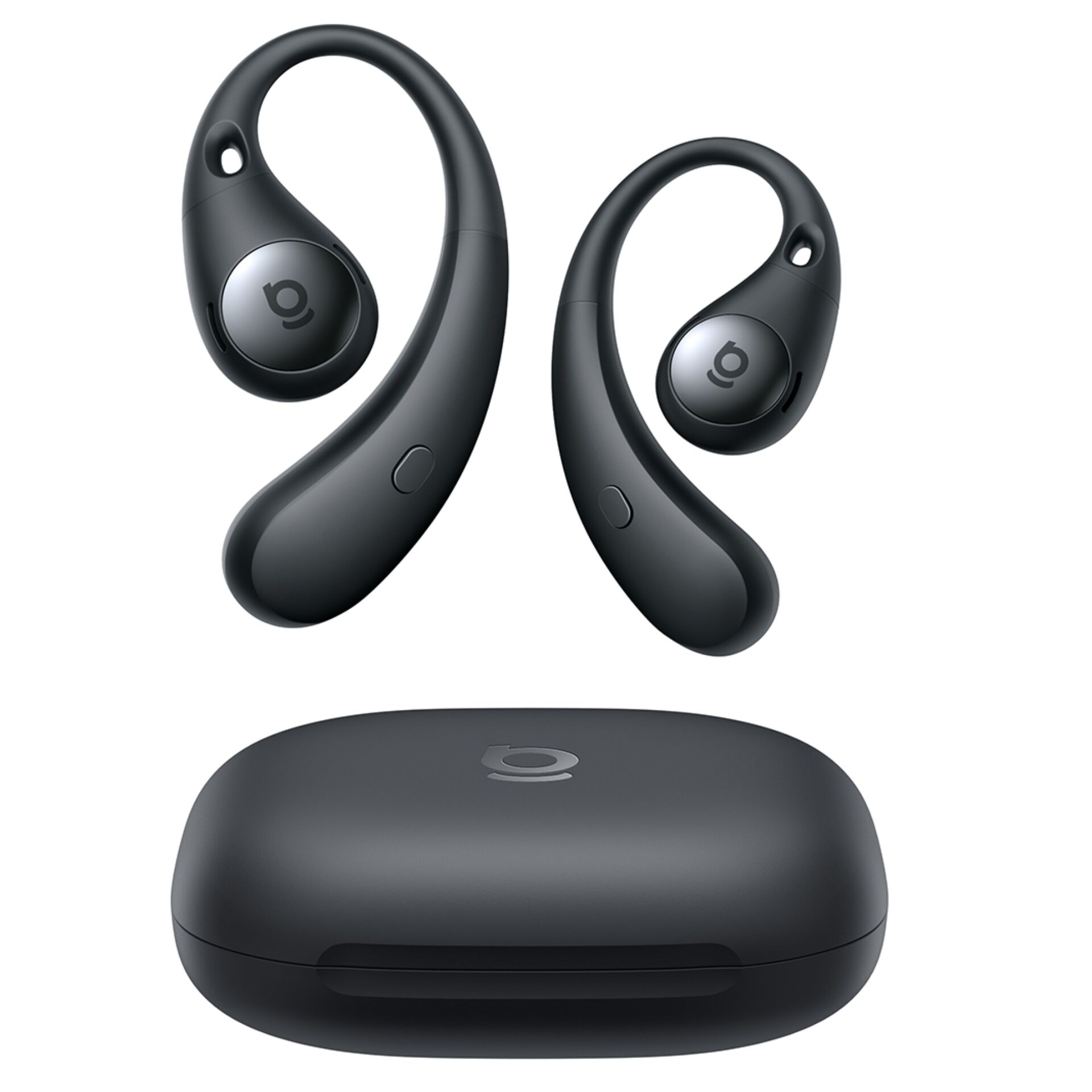 Kopfhörer, In-Ear, Bluetooth, Schwarz, Ladetasche