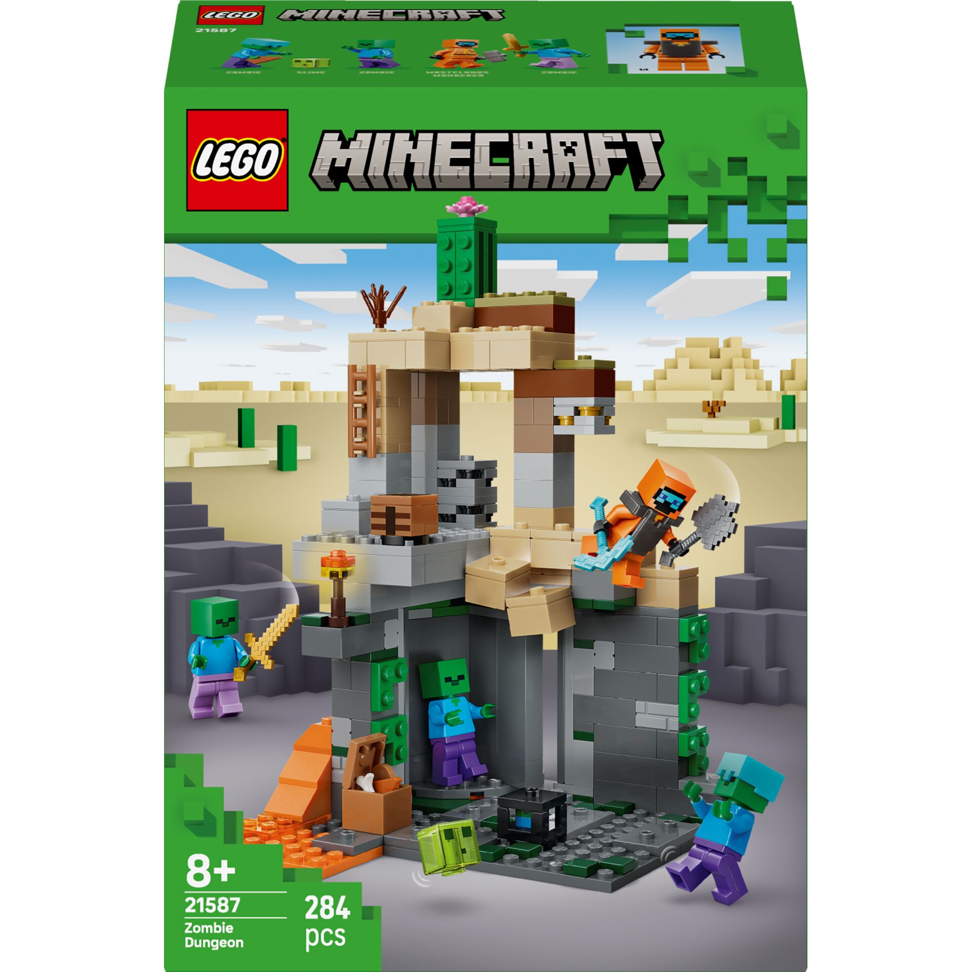 Lego, Minecraft, Zombie, Bunker, Bausteine
