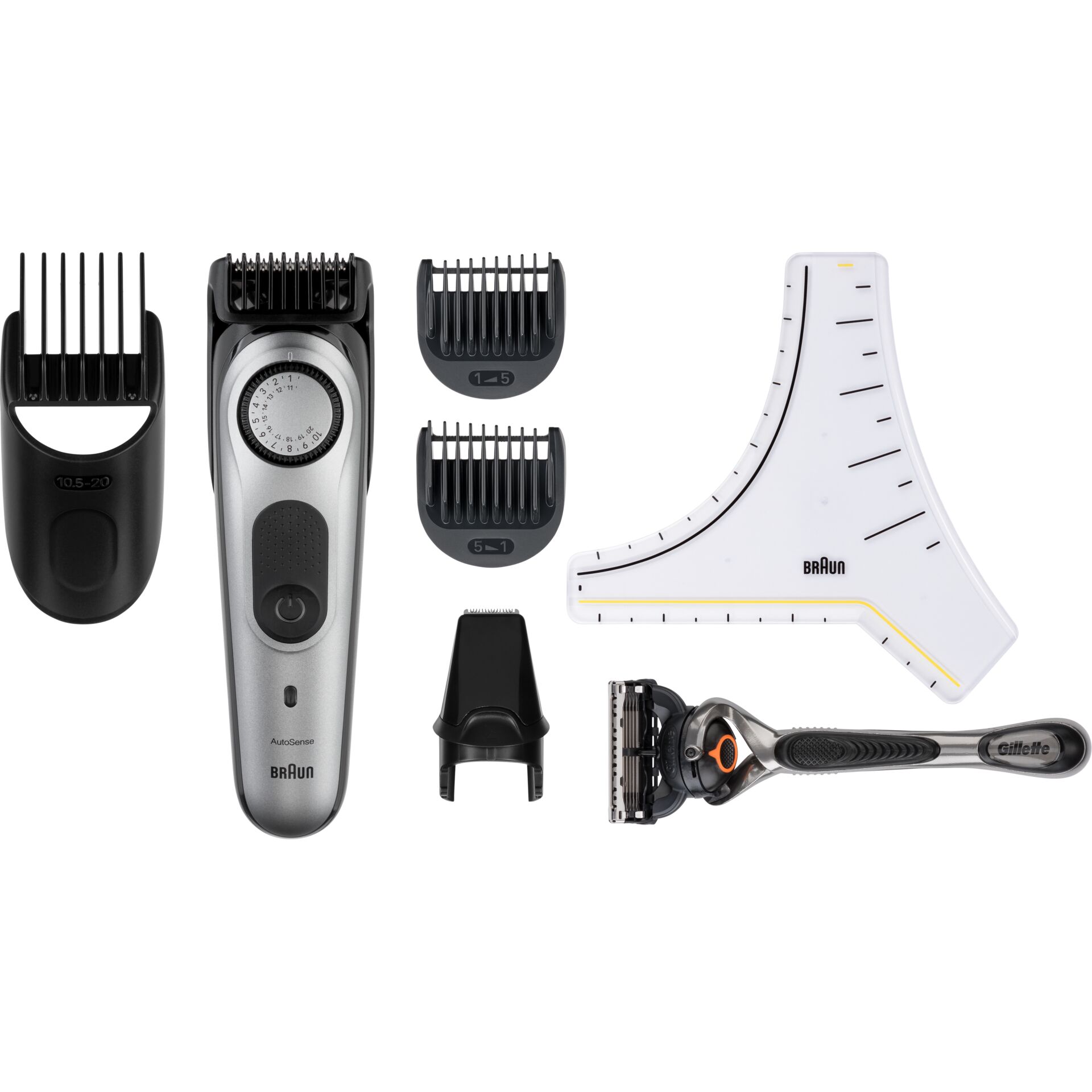 Haarschneidemaschine, Trimmer, Haarschnitt, Aufsatzschablone, Rasierkopf