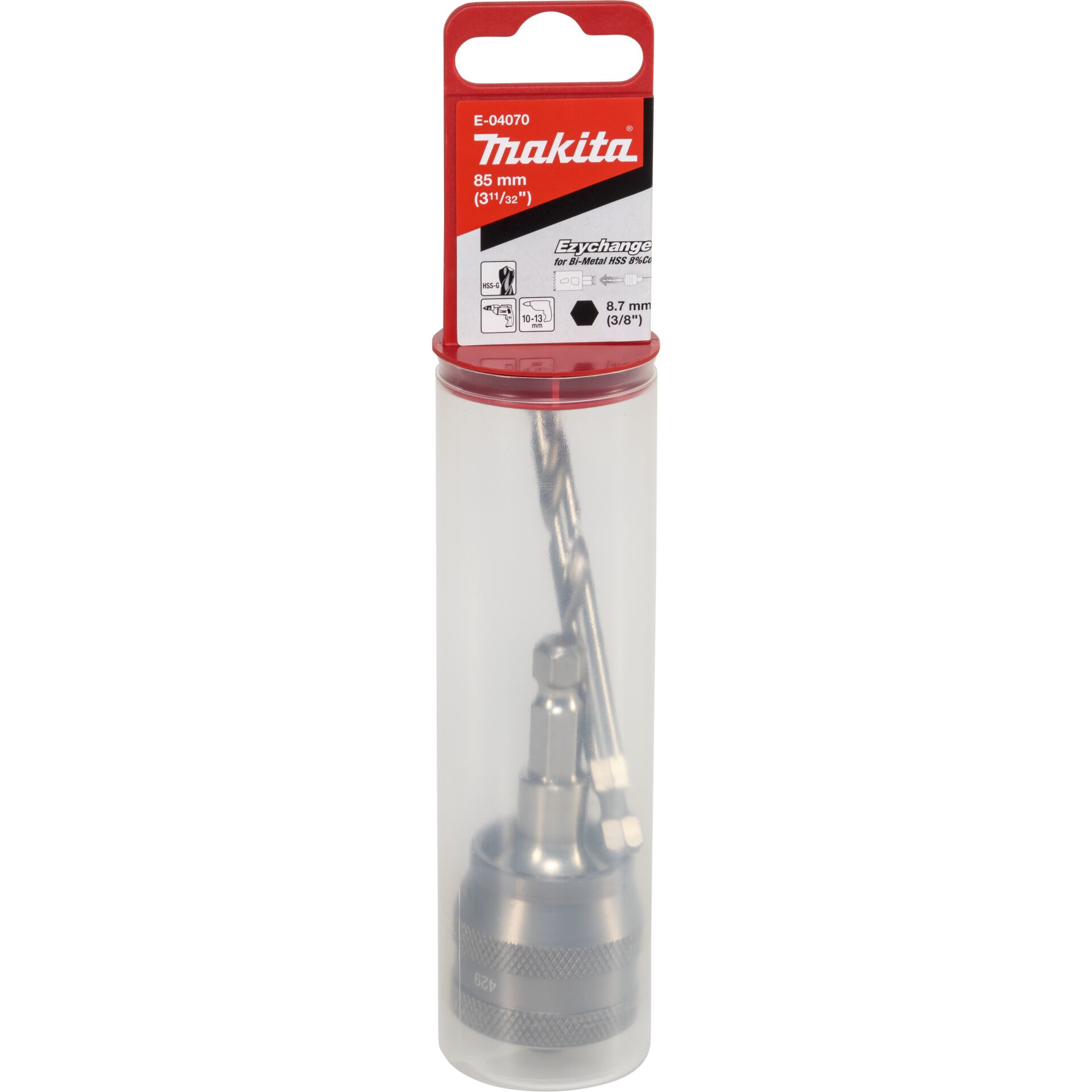 Makita EZYCHANGE Adapter + HSS  Bohrer