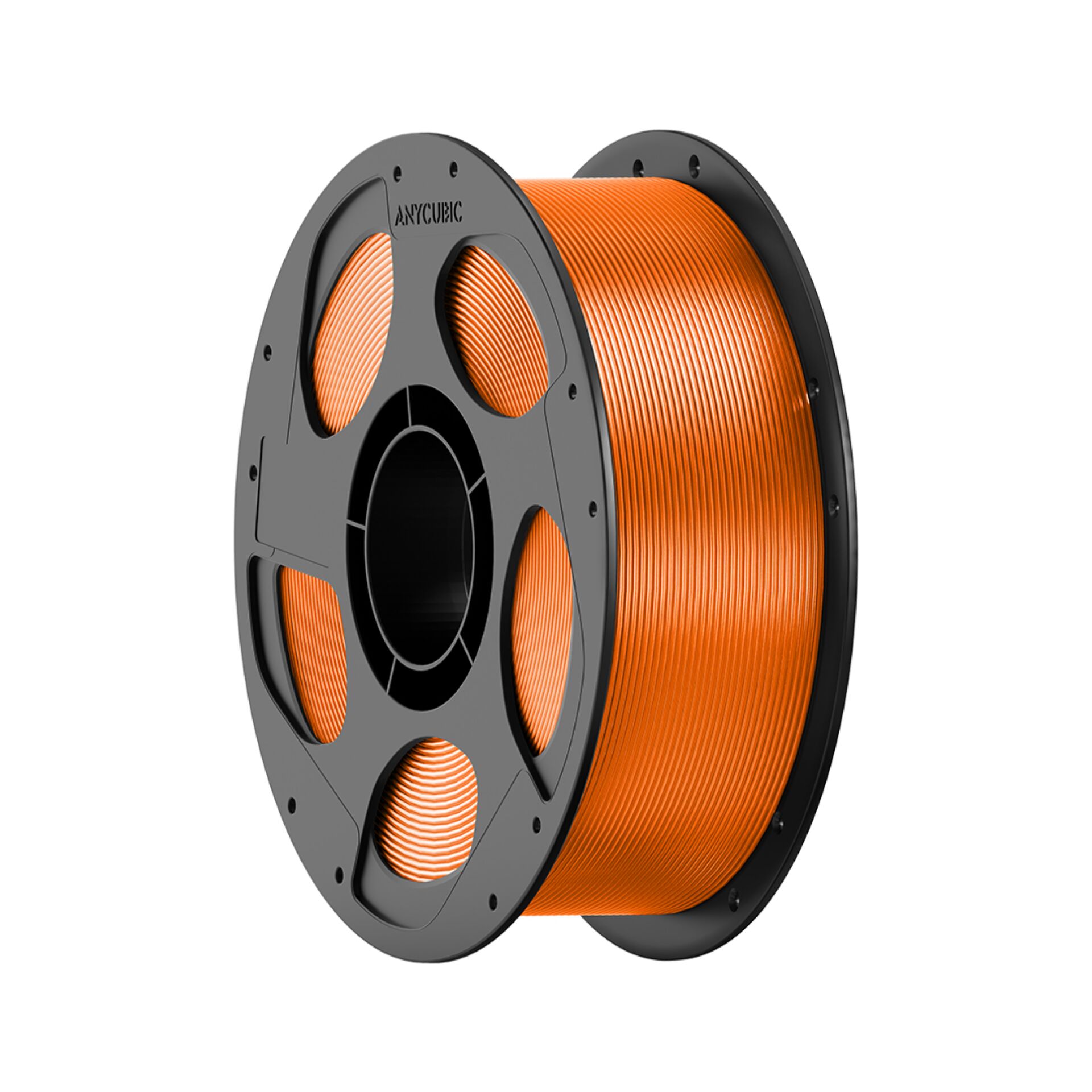 3D-Druck Filament, PLA Filament, Orangene Filament, Spule, Kunststoff Filament