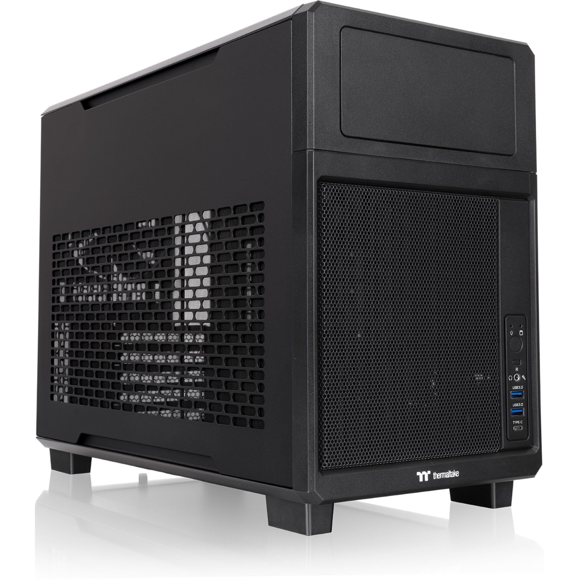 Gehäuse, PC-Gehäuse, Turmgehäuse, ATX-Gehäuse, Schwarz