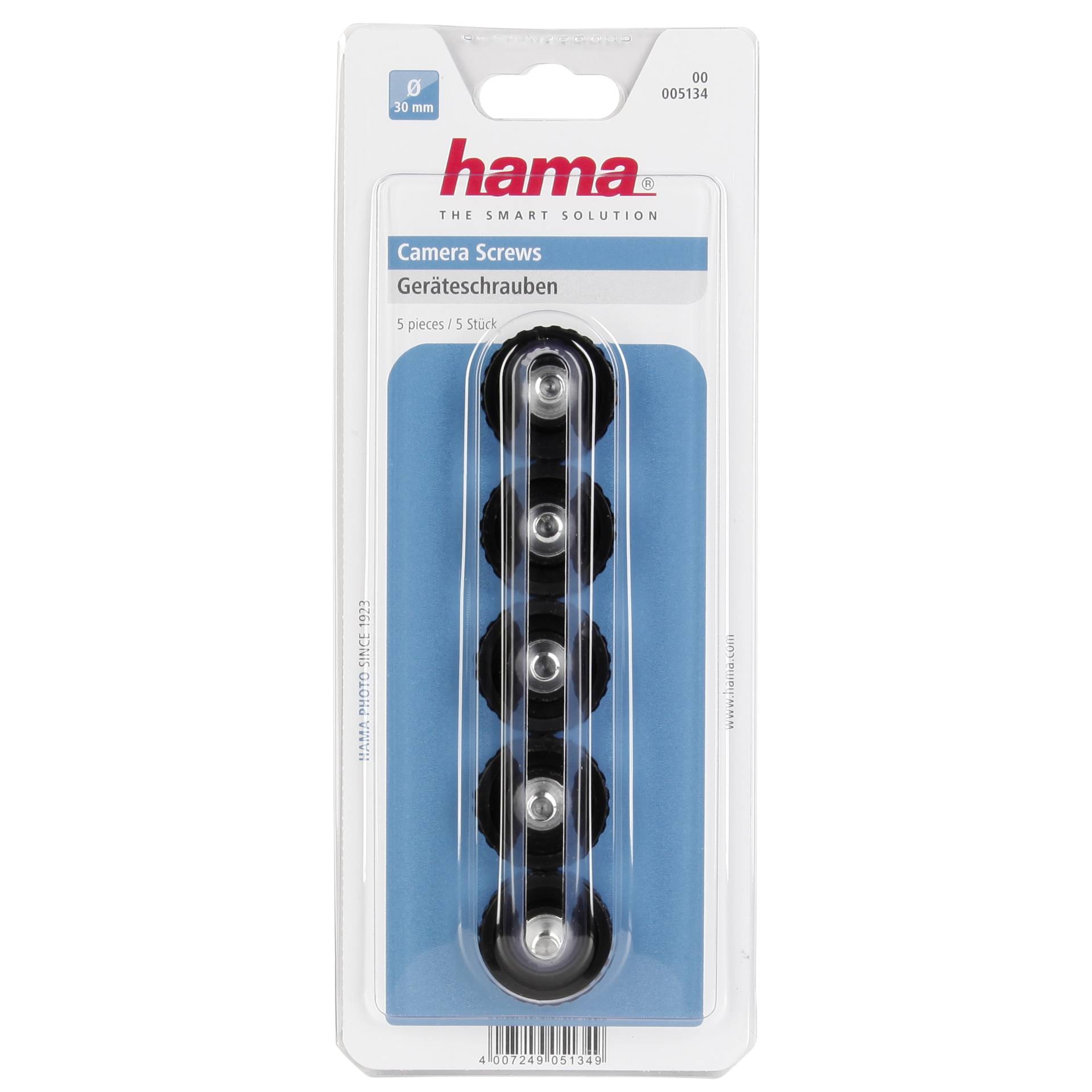 Hama Geräteschrauben 11 mm  1/4" (5 Stück)