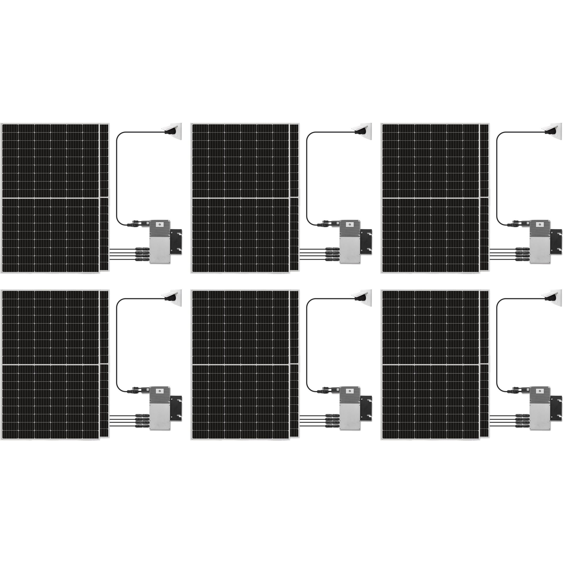 6x Denver BSS-10600 230V  Balkonkraftwerk