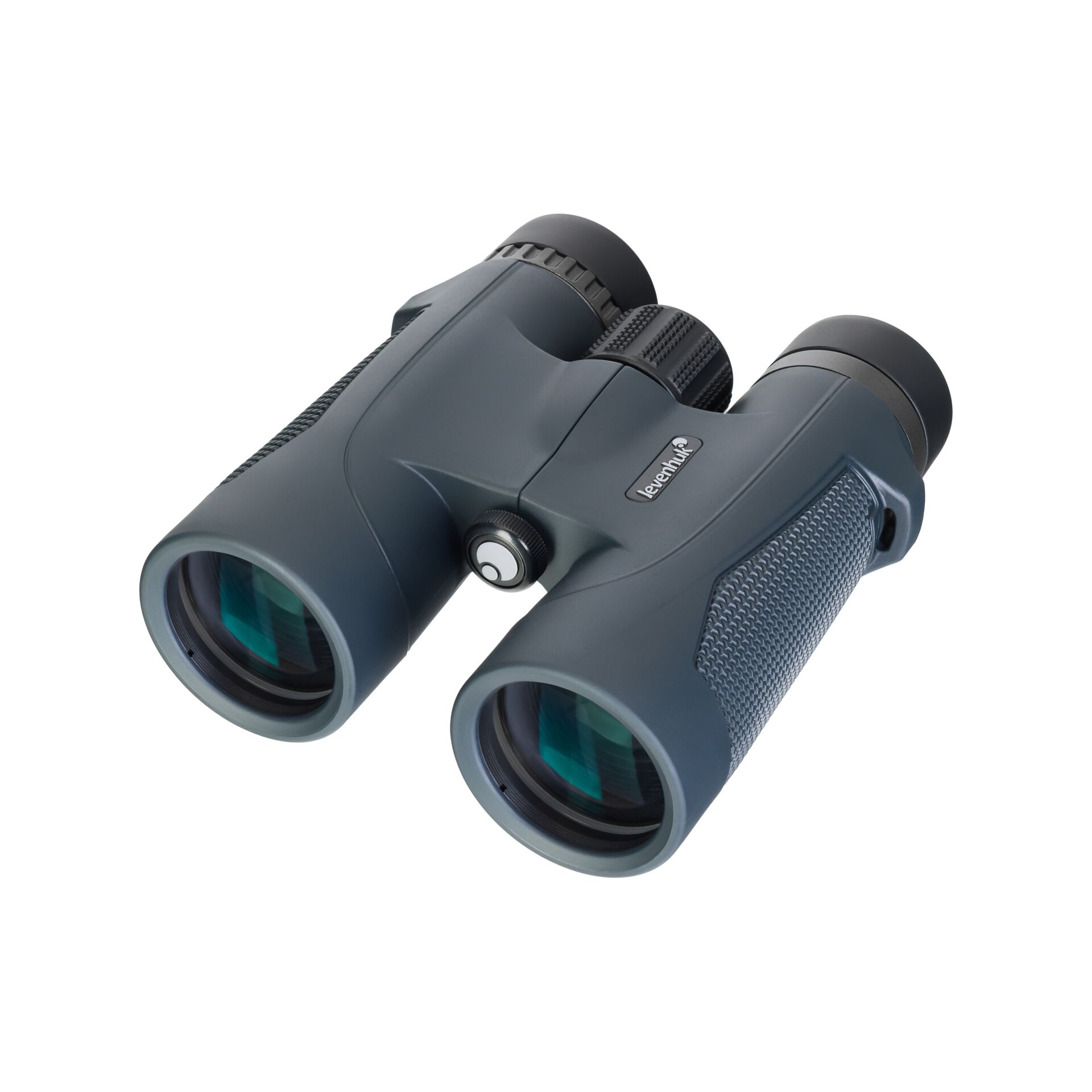 Binoculars, Grauer Farbton, verstellbarer Fokus, Kompaktgriffe, Zweigesichtige Linsen