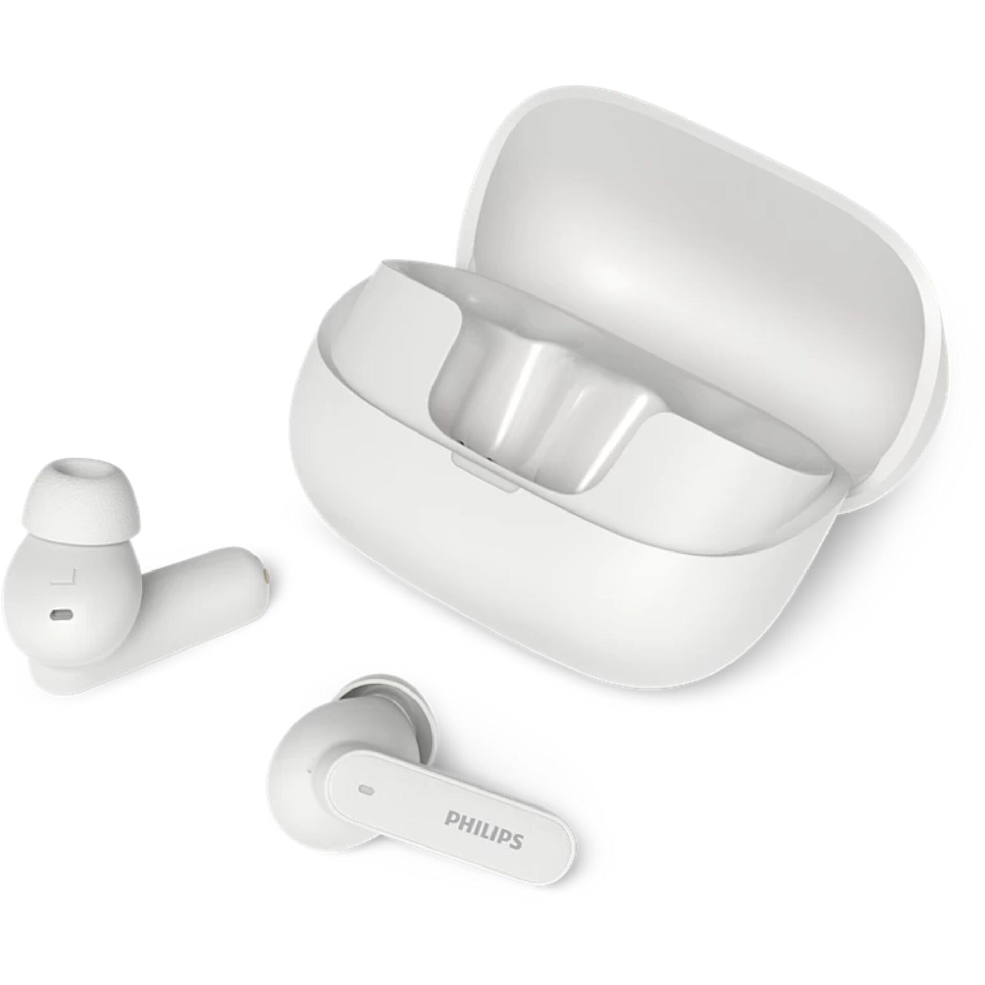 In-Ear Kopfhörer, Wireless Earbuds, Hülle/Case, Bluetooth, Weiß