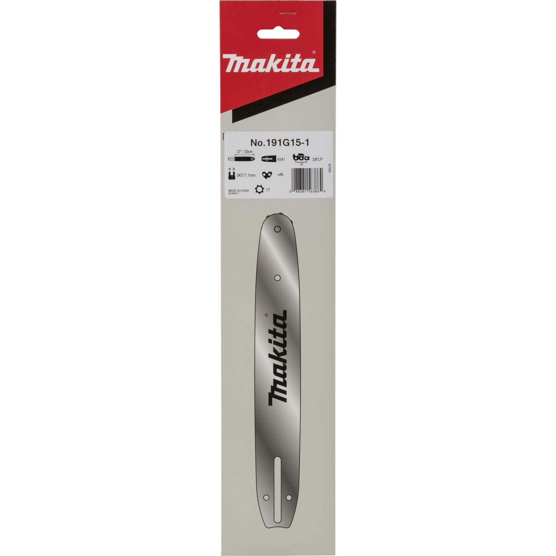 Makita Sägeschiene 30cm  1,1mm 3/8